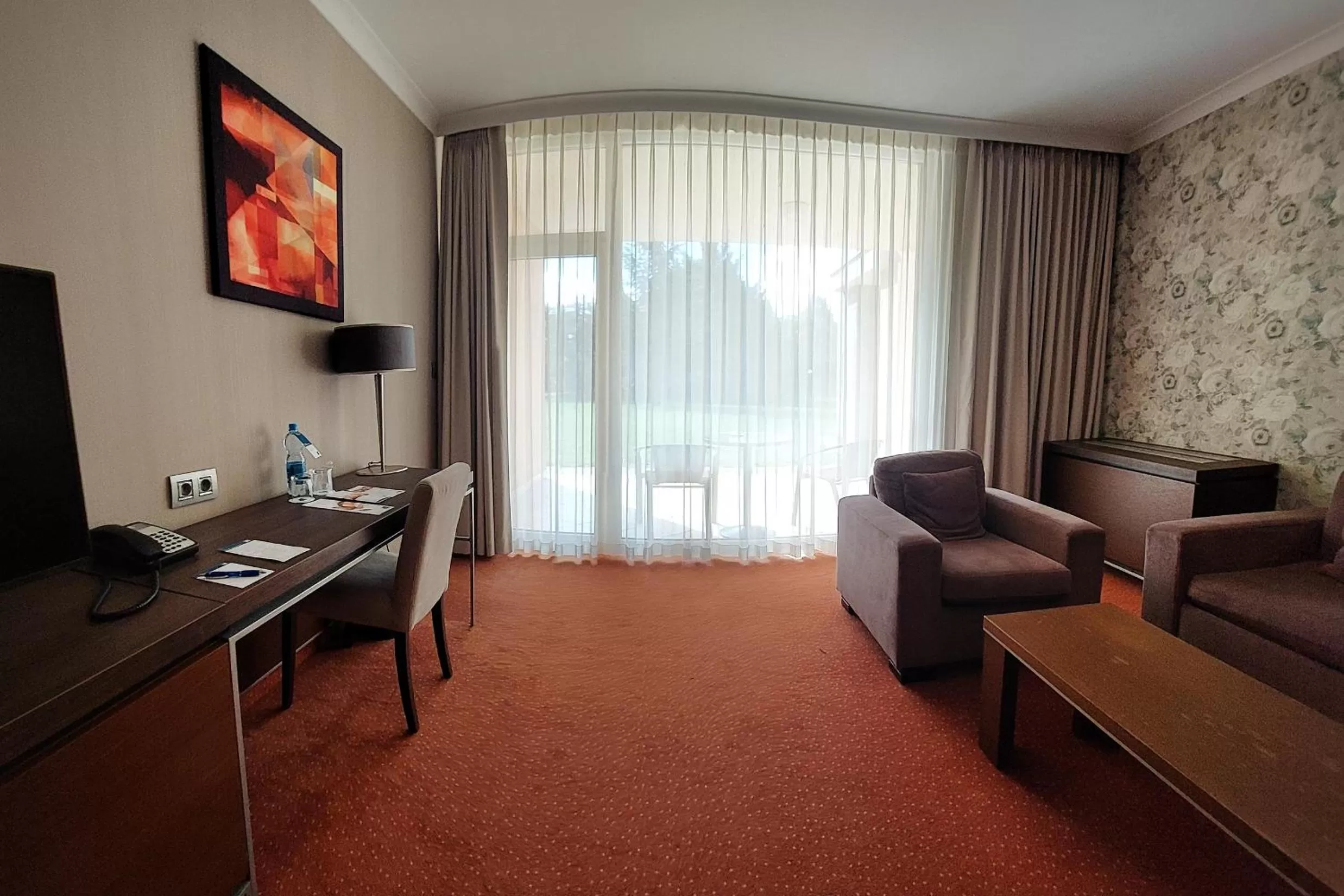 Living room in Aquaworld Resort Budapest