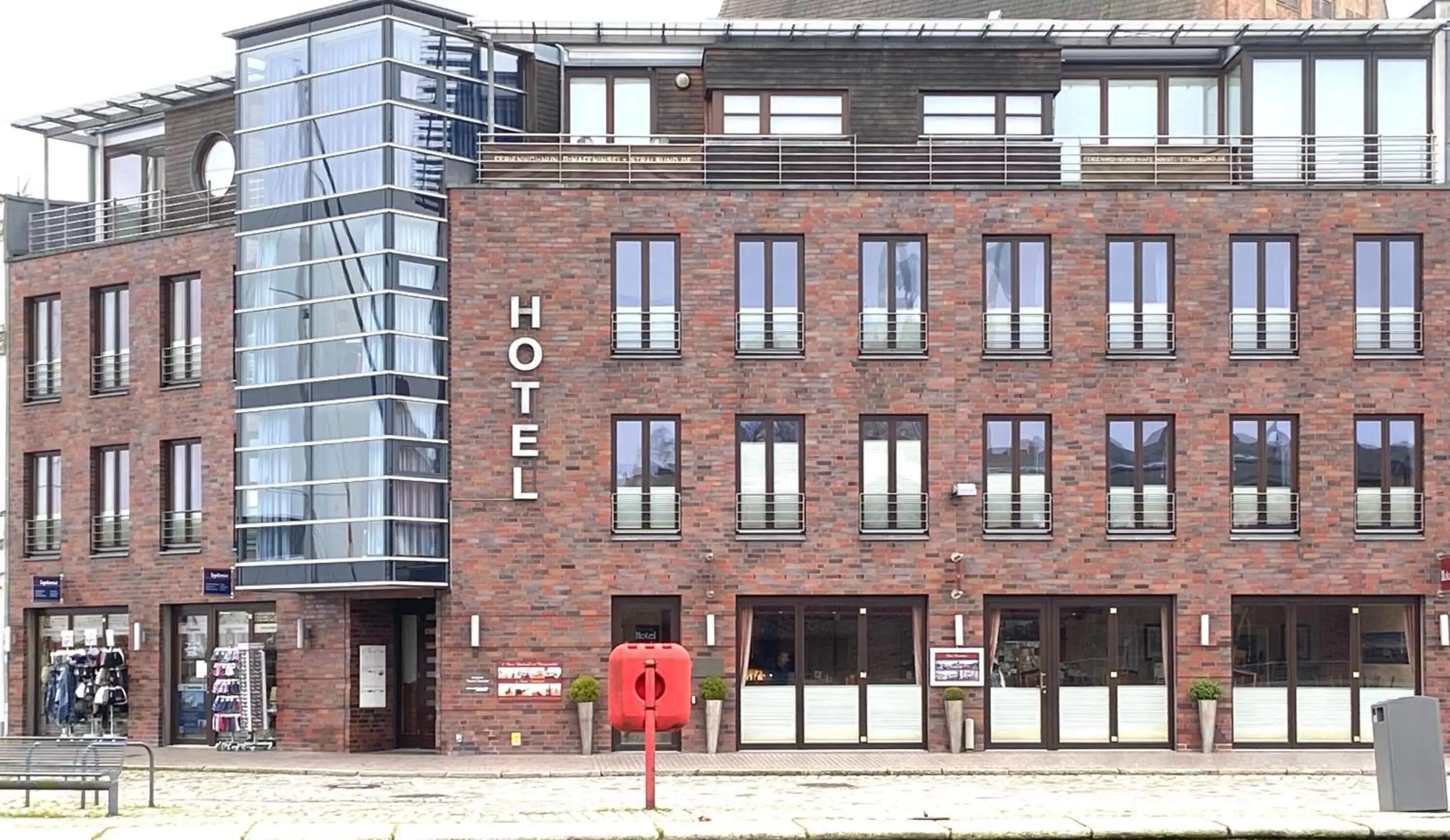 Property Building in Hotel Kontorhaus Stralsund