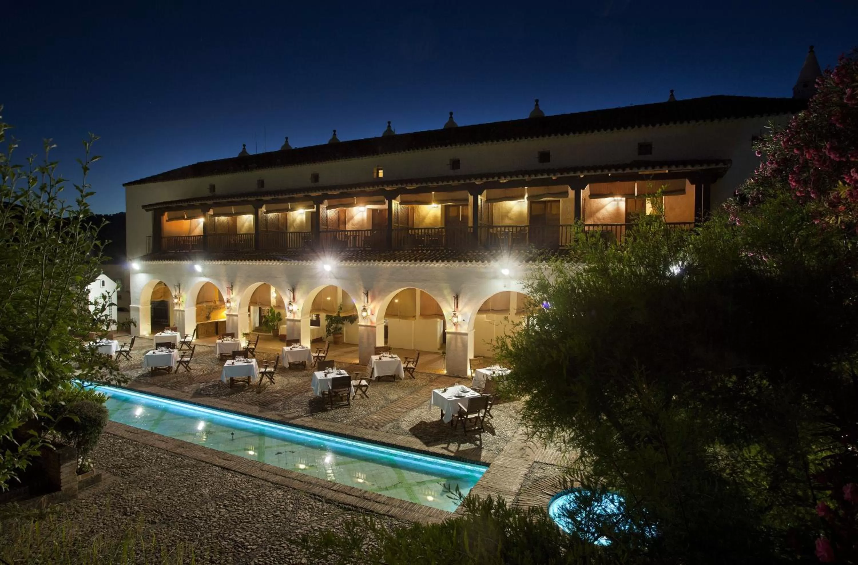 Night in Parador de Guadalupe