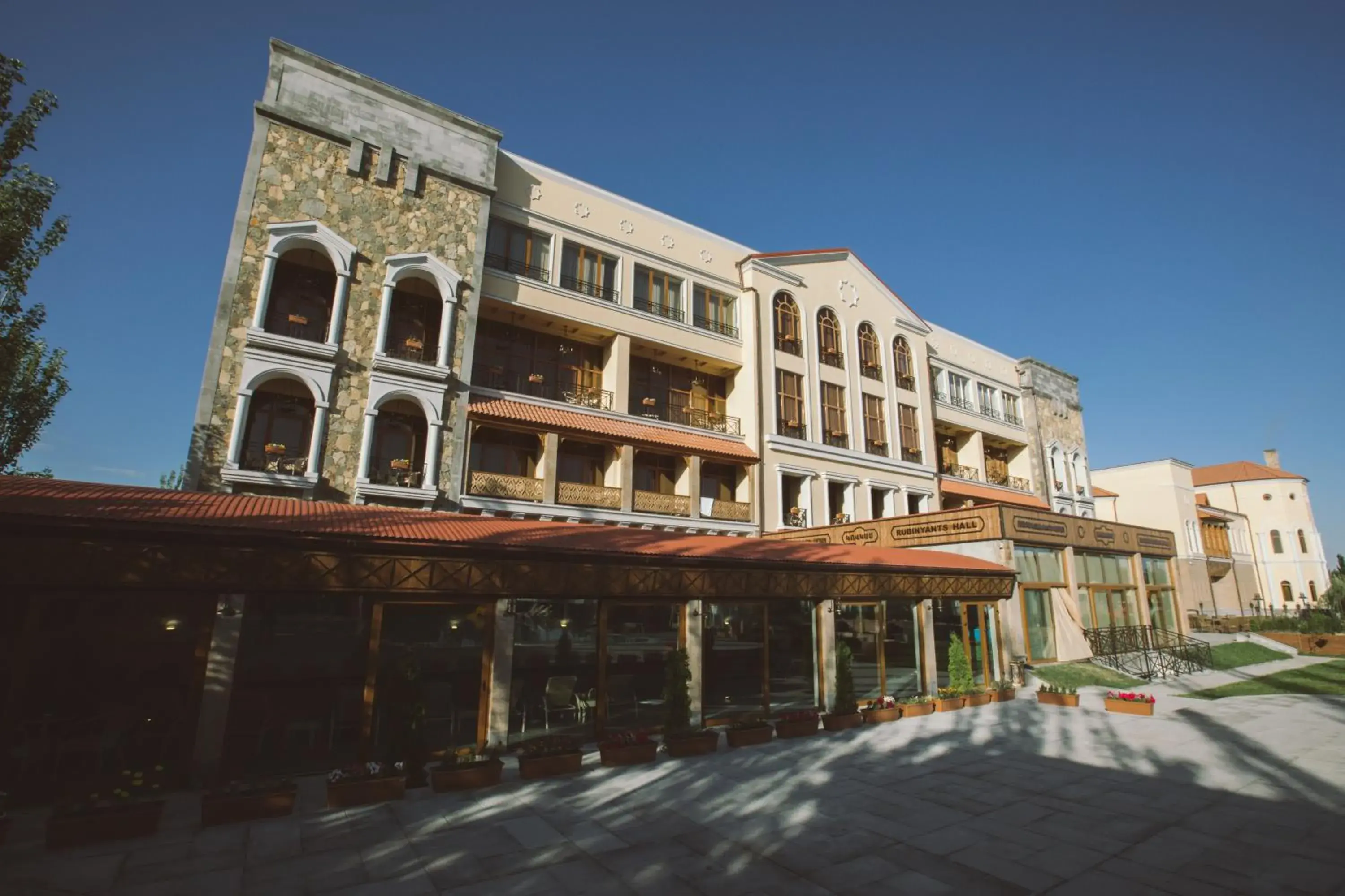 Property building in Caucasus Hotel Property building in Caucasus Hotel