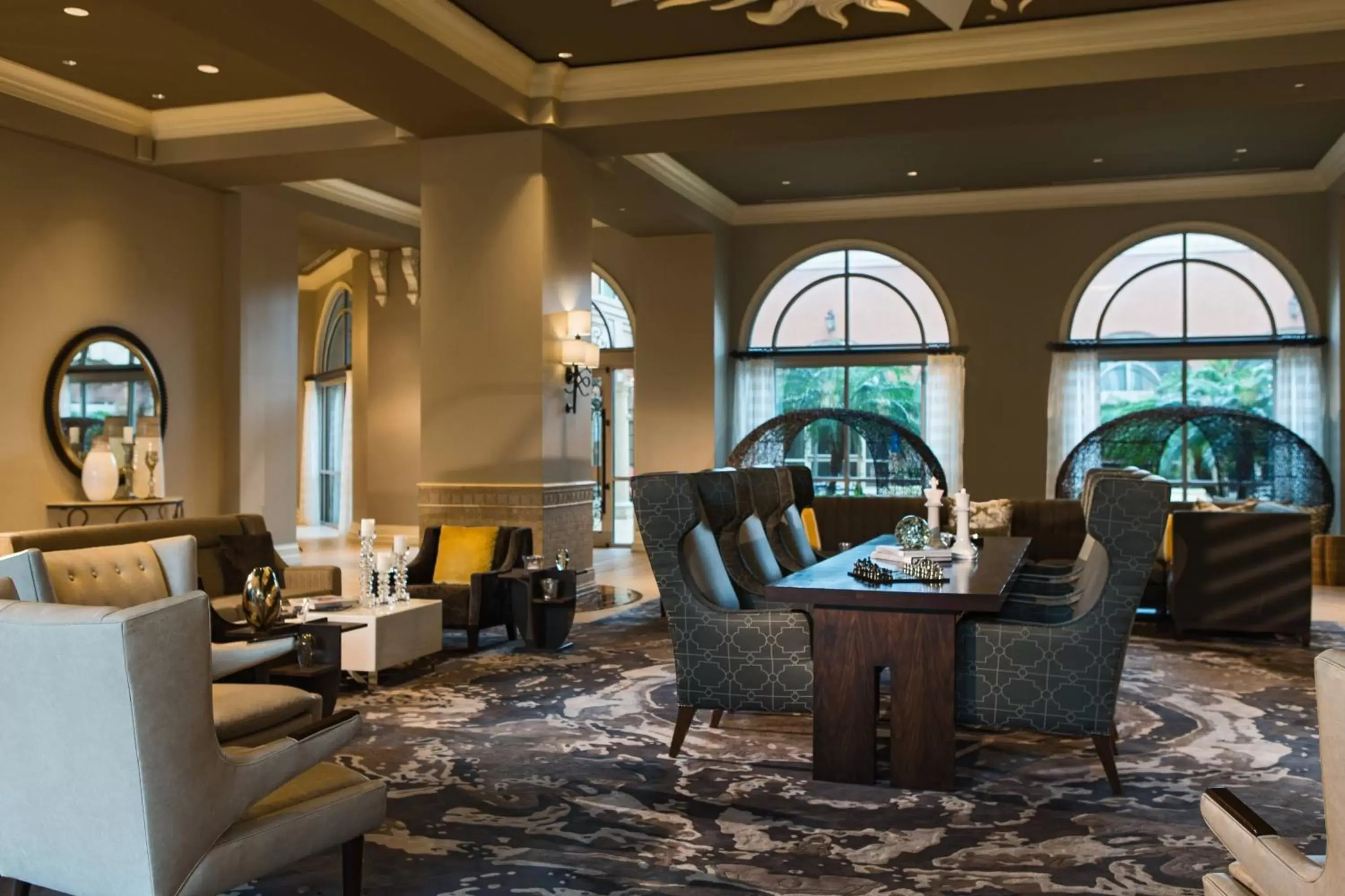 Lobby or reception in Renaissance Tampa International Plaza Hotel