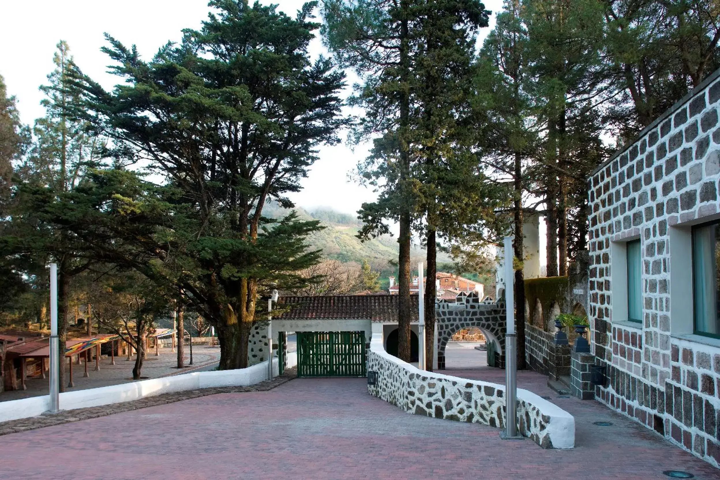 Facade/entrance in Parador de Cruz de Tejeda