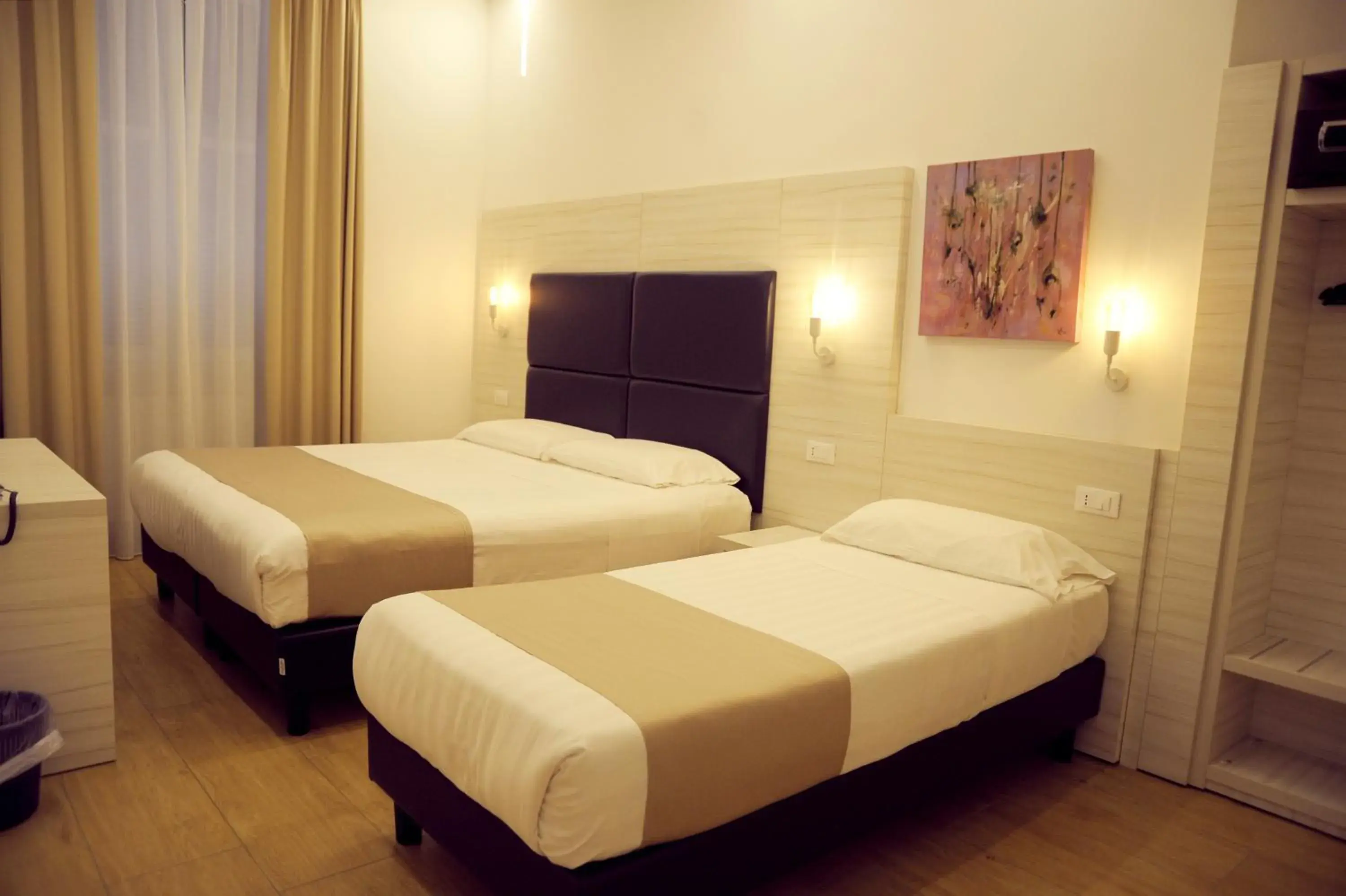Bed in Hotel Fioralba