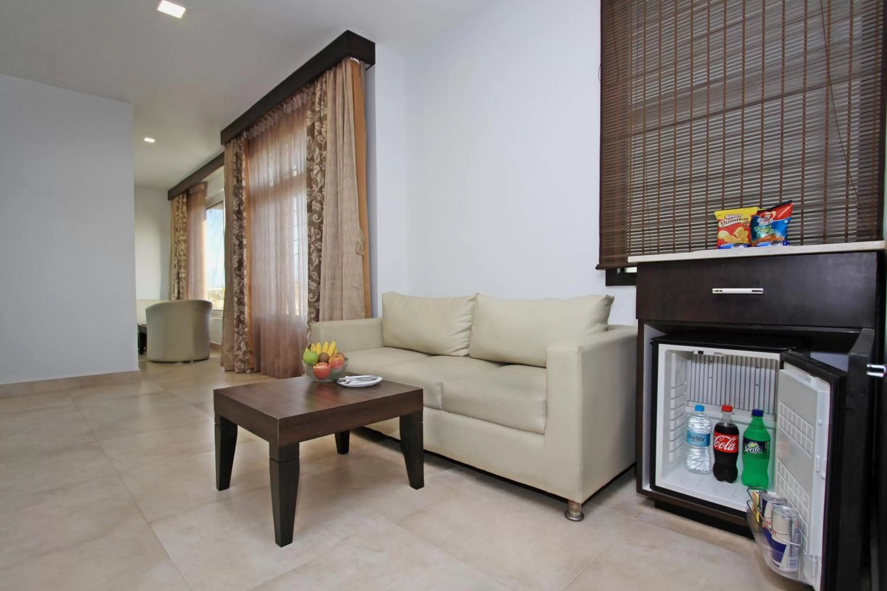 Living room in Ambaari hotel