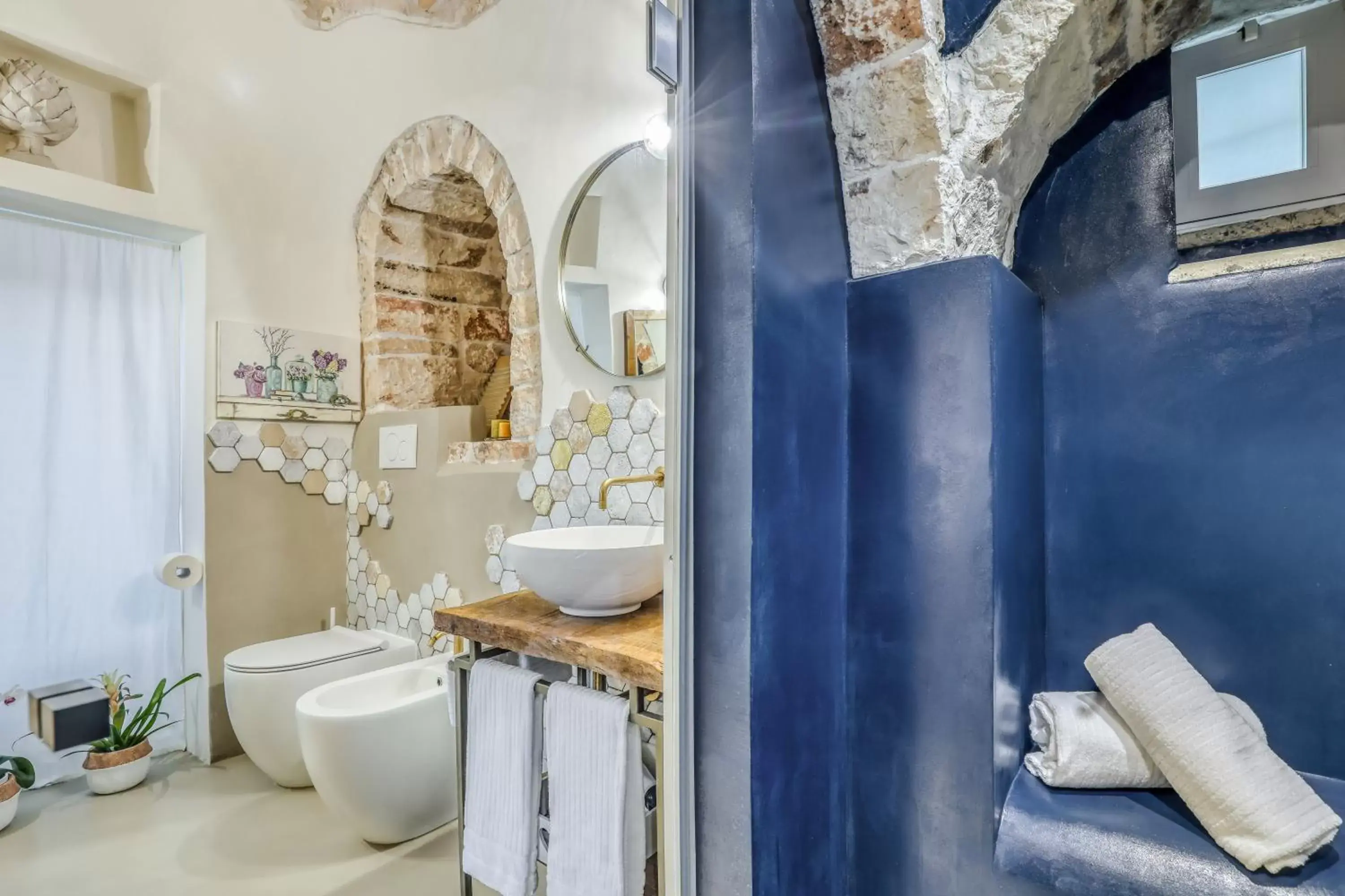 Steam room, Bathroom in Trulli Terra Magica