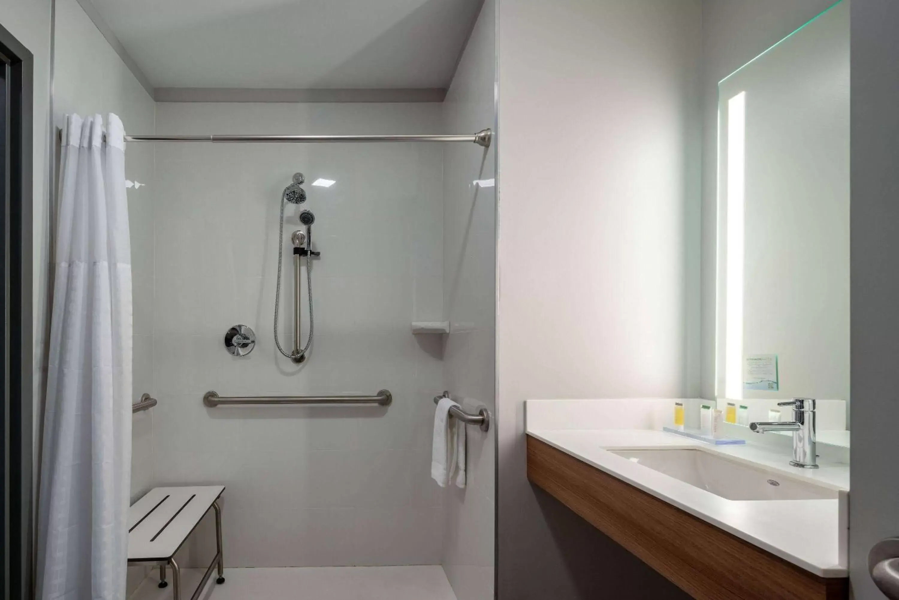 Shower, Bathroom in Microtel Inn & Suites by Wyndham Winchester