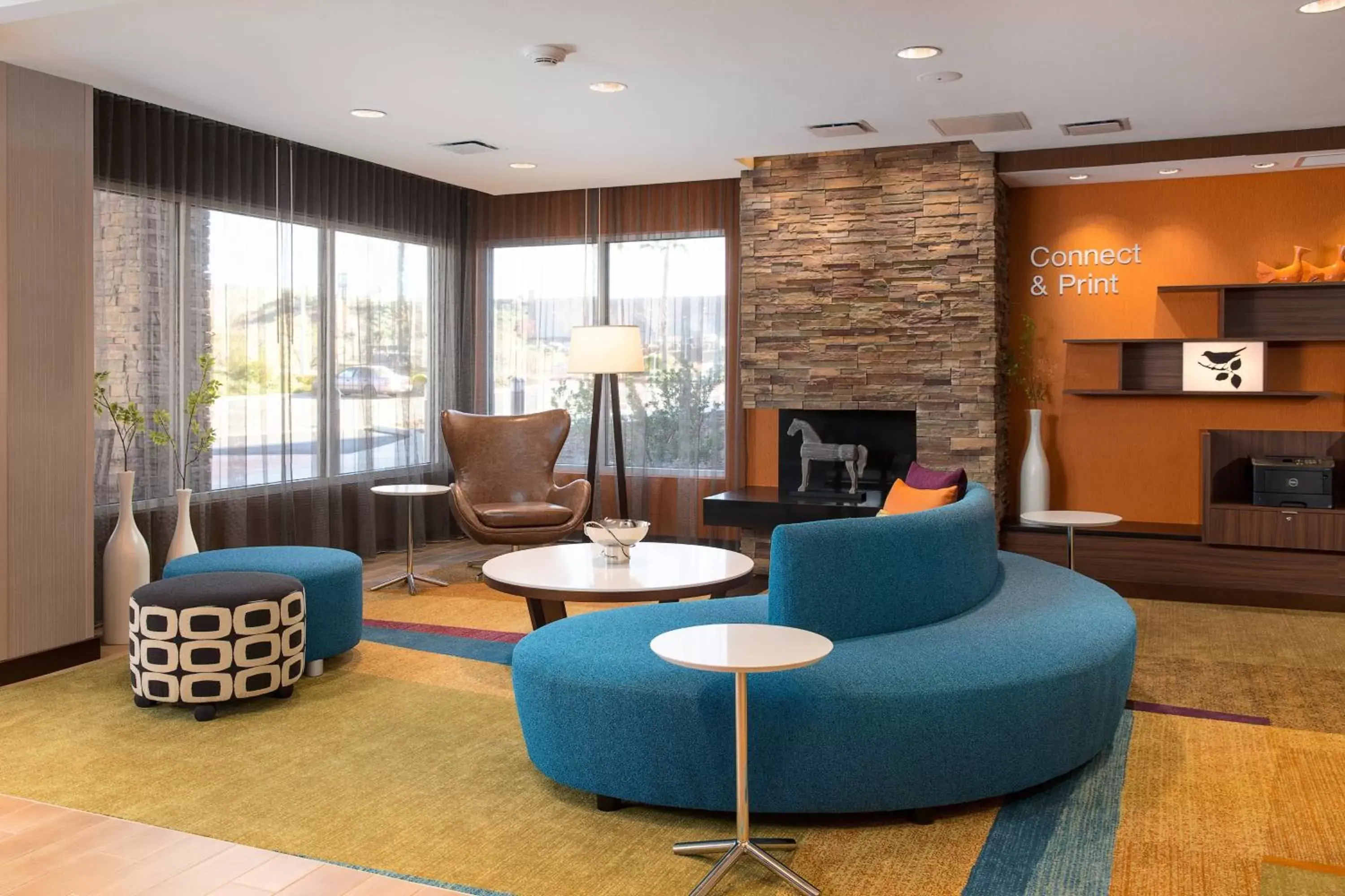 Lobby or reception, Lobby/Reception in Fairfield Inn & Suites by Marriott Sacramento Folsom