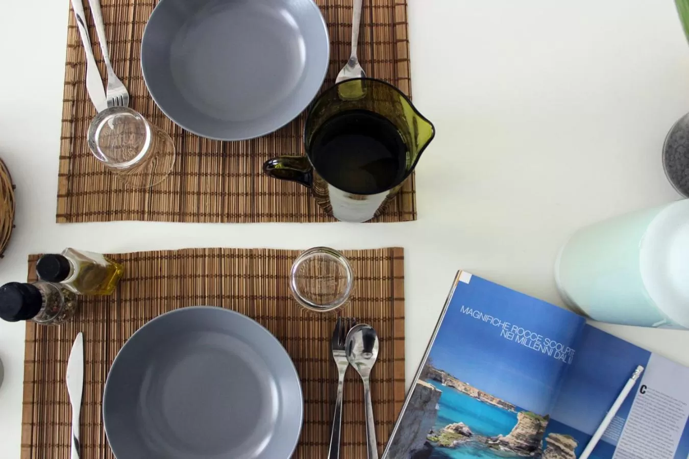 Dining area, Bathroom in Albertario