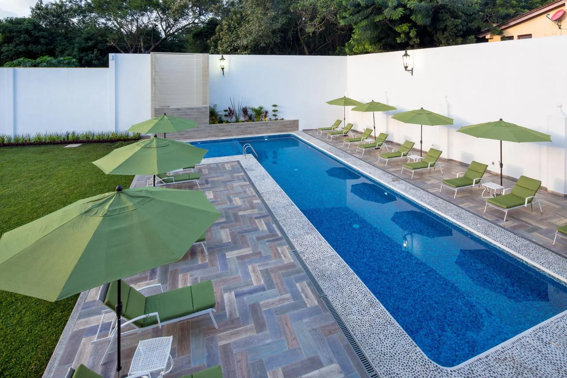 Swimming pool in Hotel Las Puertas de Tepoztlan