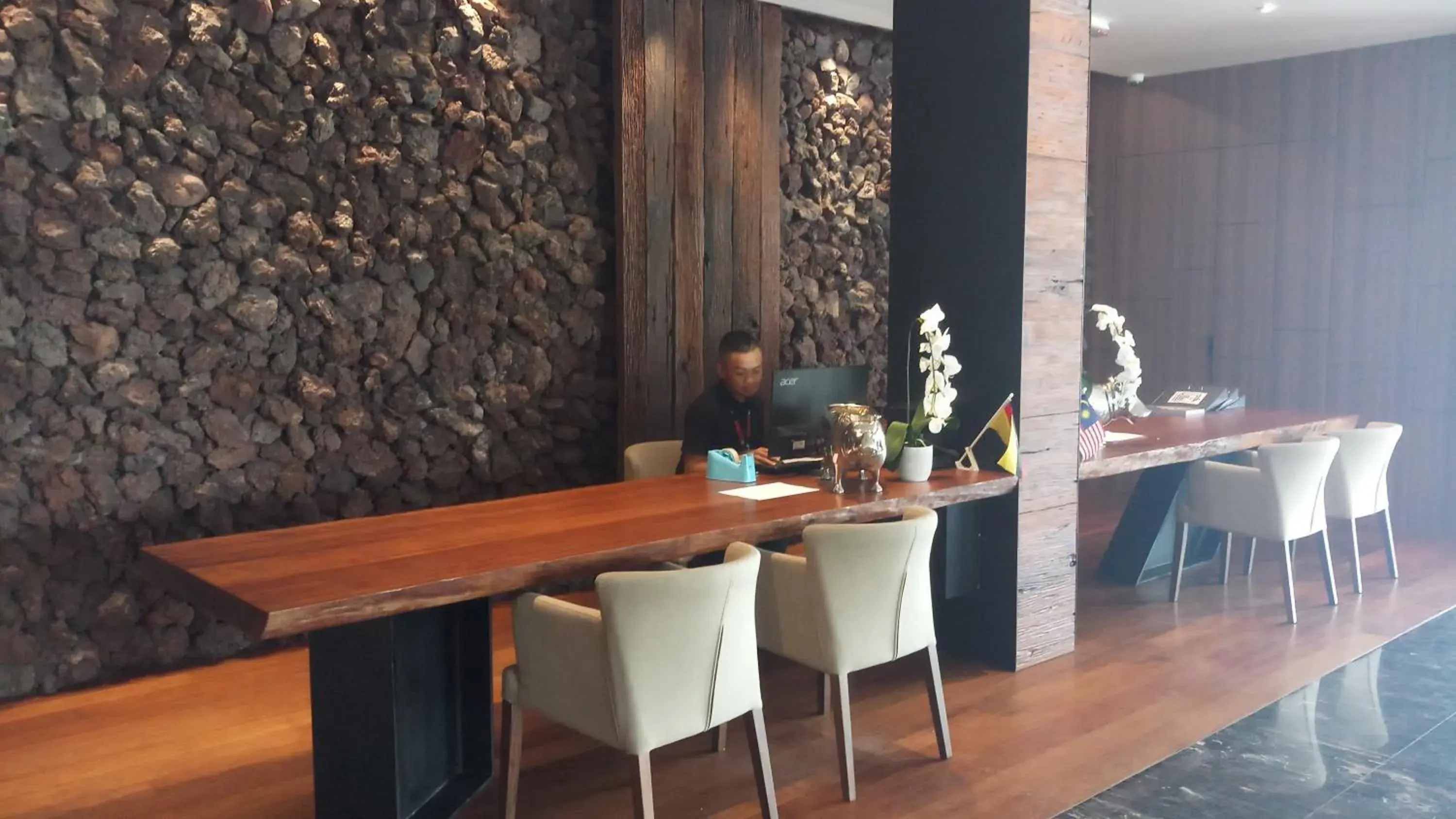 Lobby or reception in Roxy Hotel Padungan Lobby or reception in Roxy Hotel Padungan