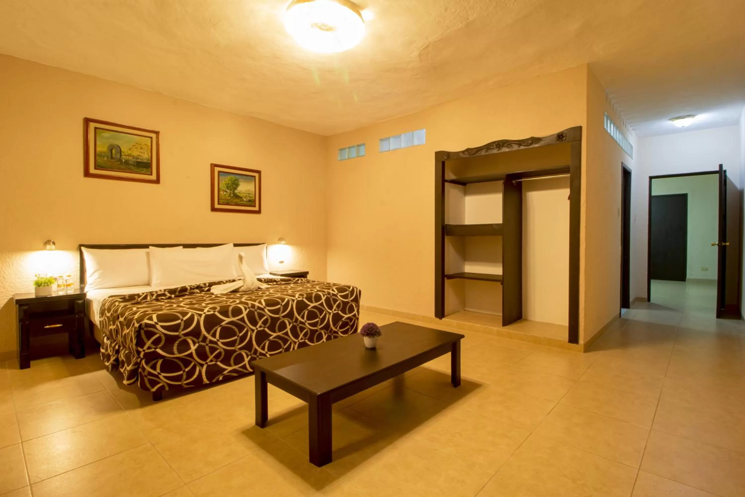 Bed in Hotel Colon Merida