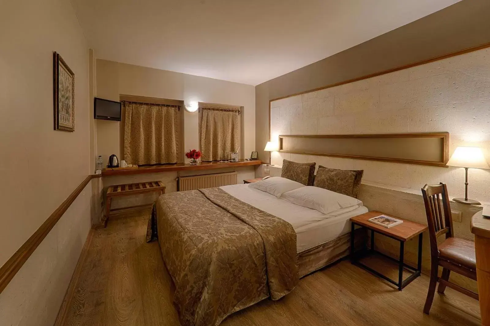 Bed in Heybe Hotel & Spa