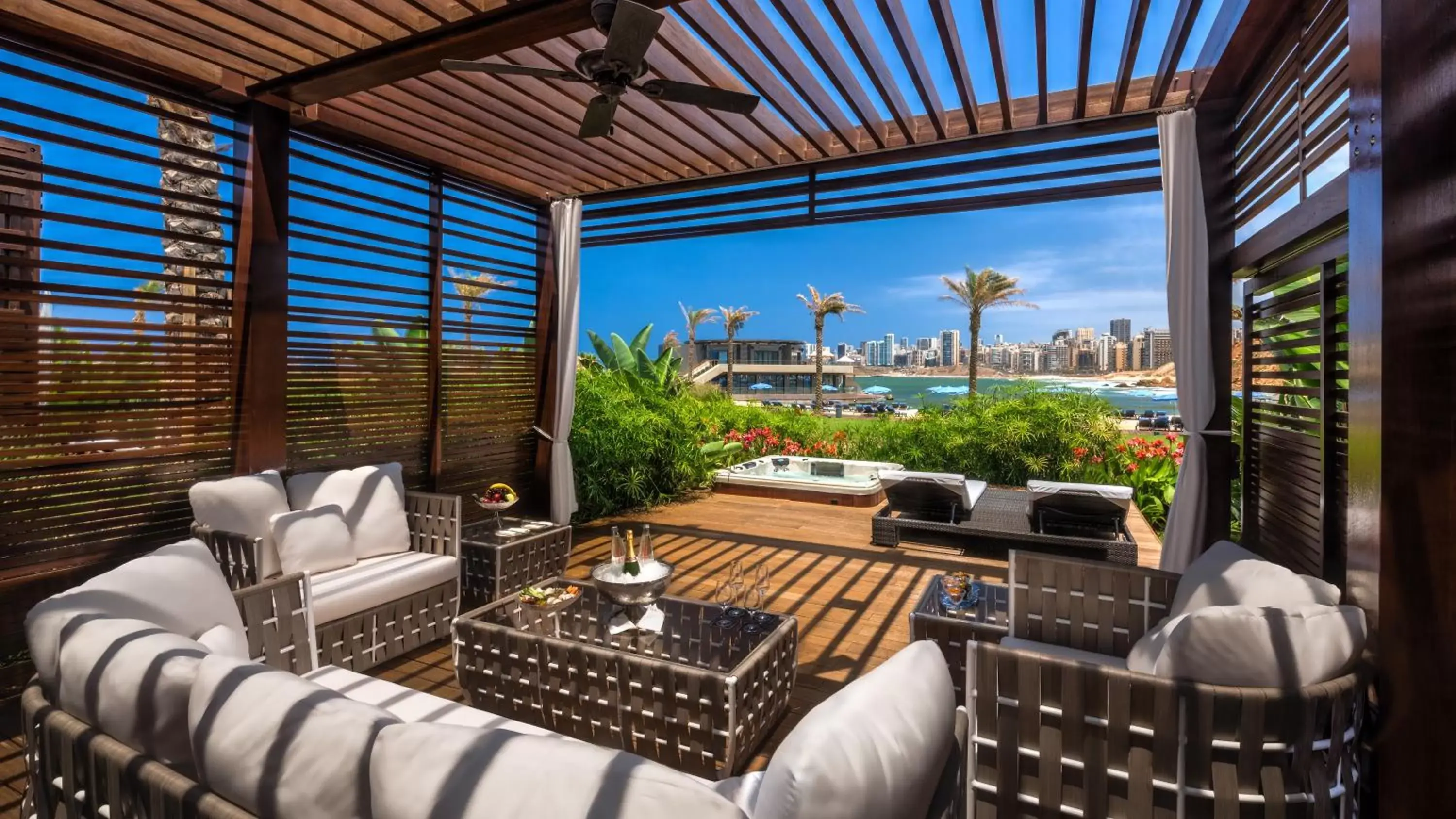 Garden, Patio/Outdoor Area in Kempinski Summerland Hotel & Resort Beirut