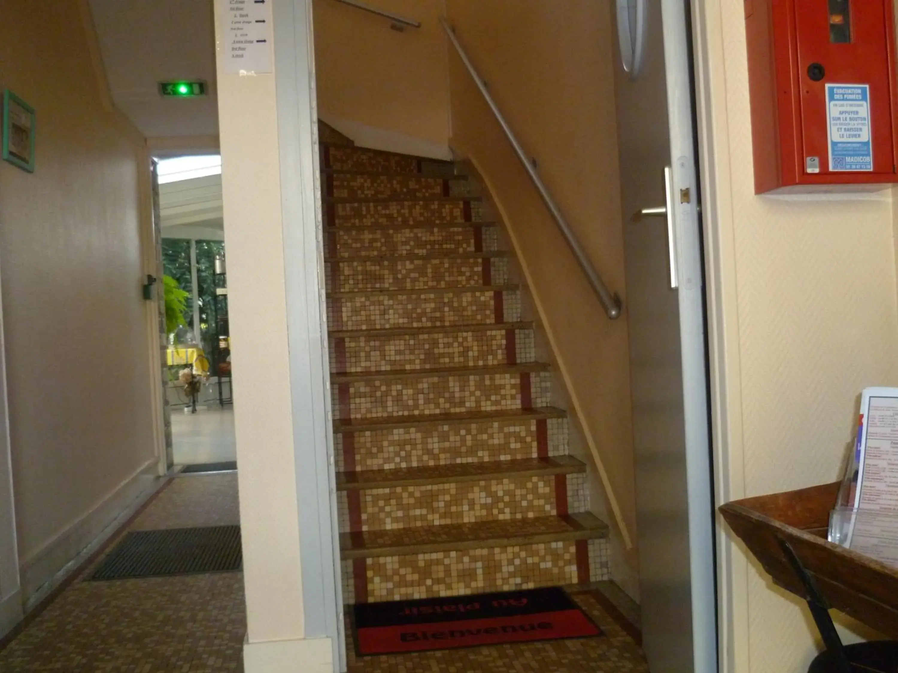 Decorative detail, Lobby/Reception in Hôtel Beauséjour