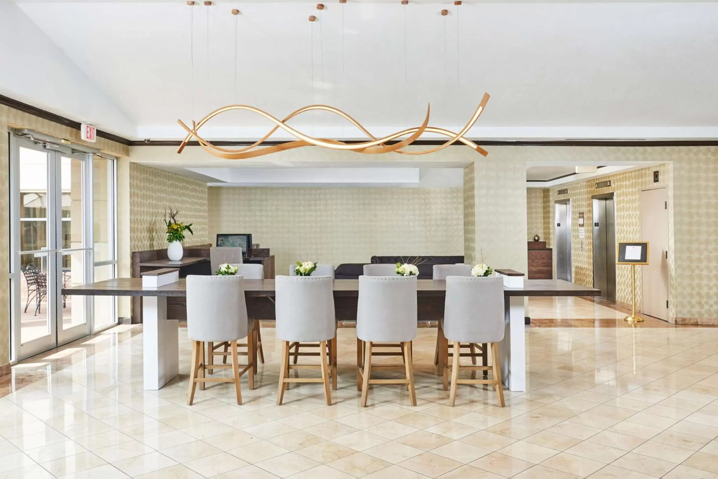 Lobby or reception in DoubleTree by Hilton Dallas Market Center