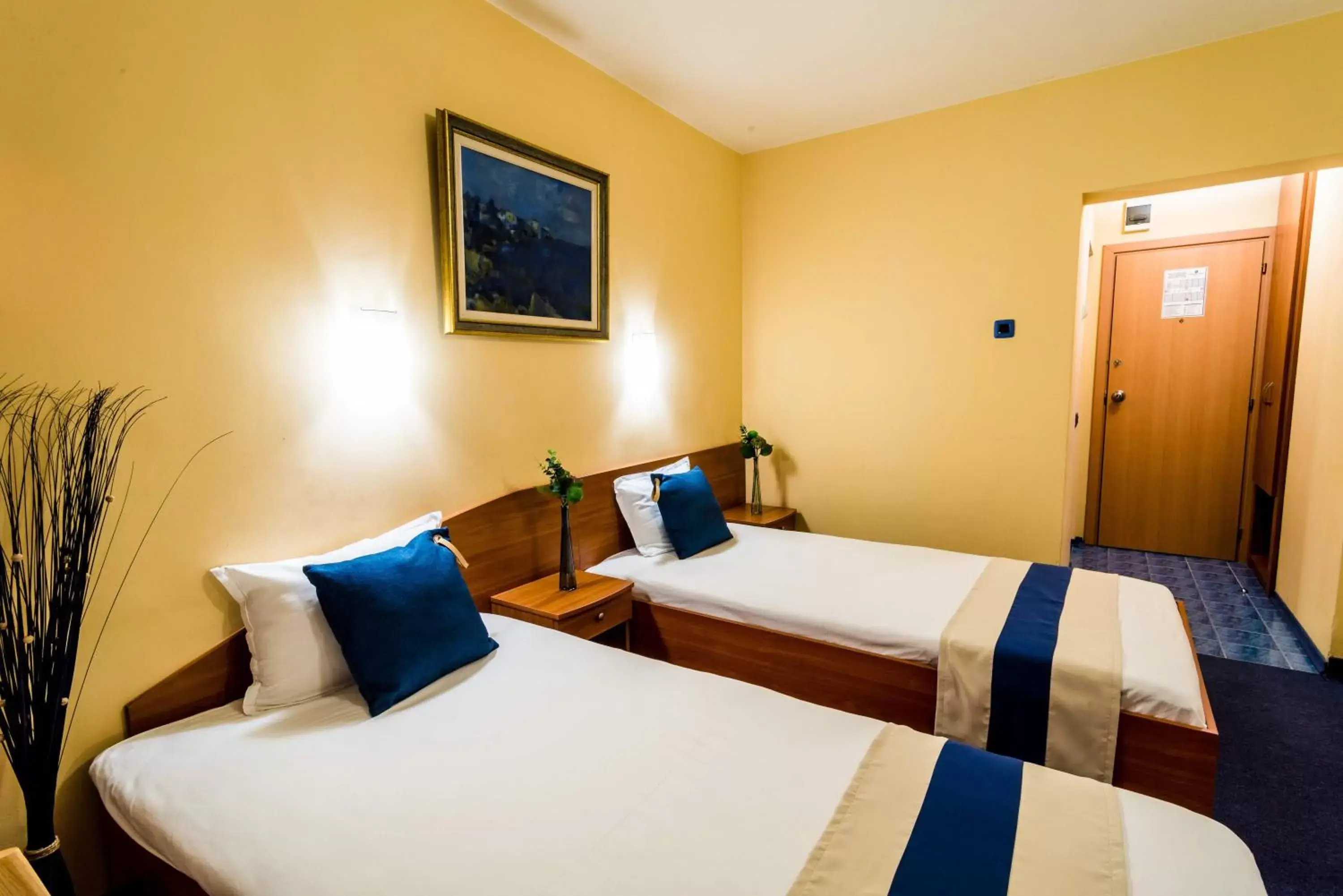 Bed in Hotel Rostov