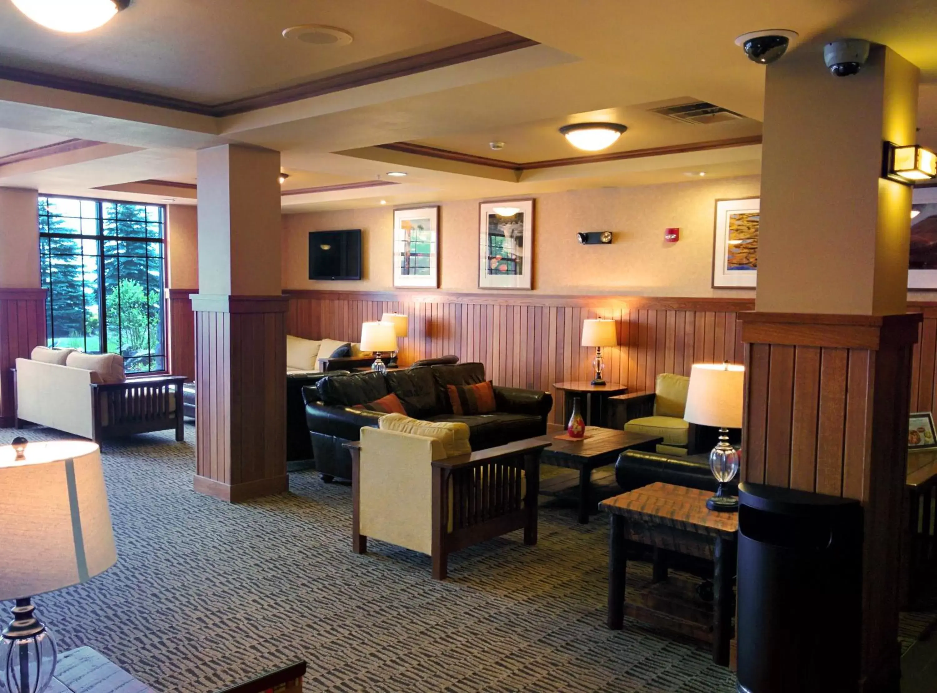 Communal lounge/ TV room, Seating Area in Canal Park Lodge