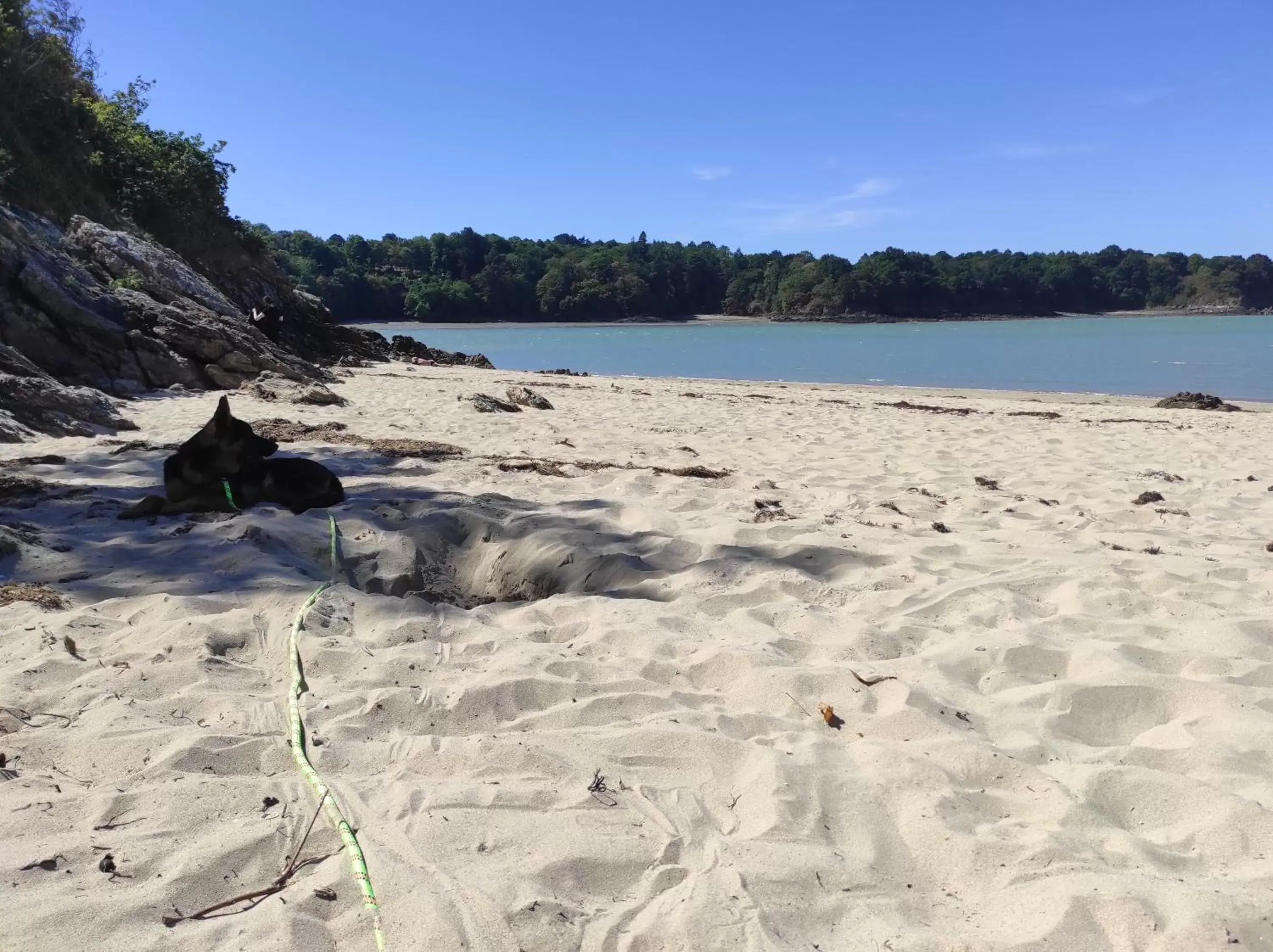 Beach in La ville es riez