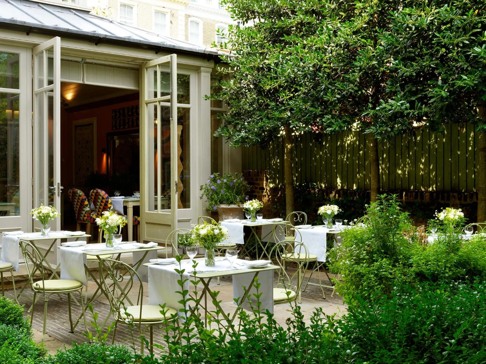Patio in Number Sixteen, Firmdale Hotels