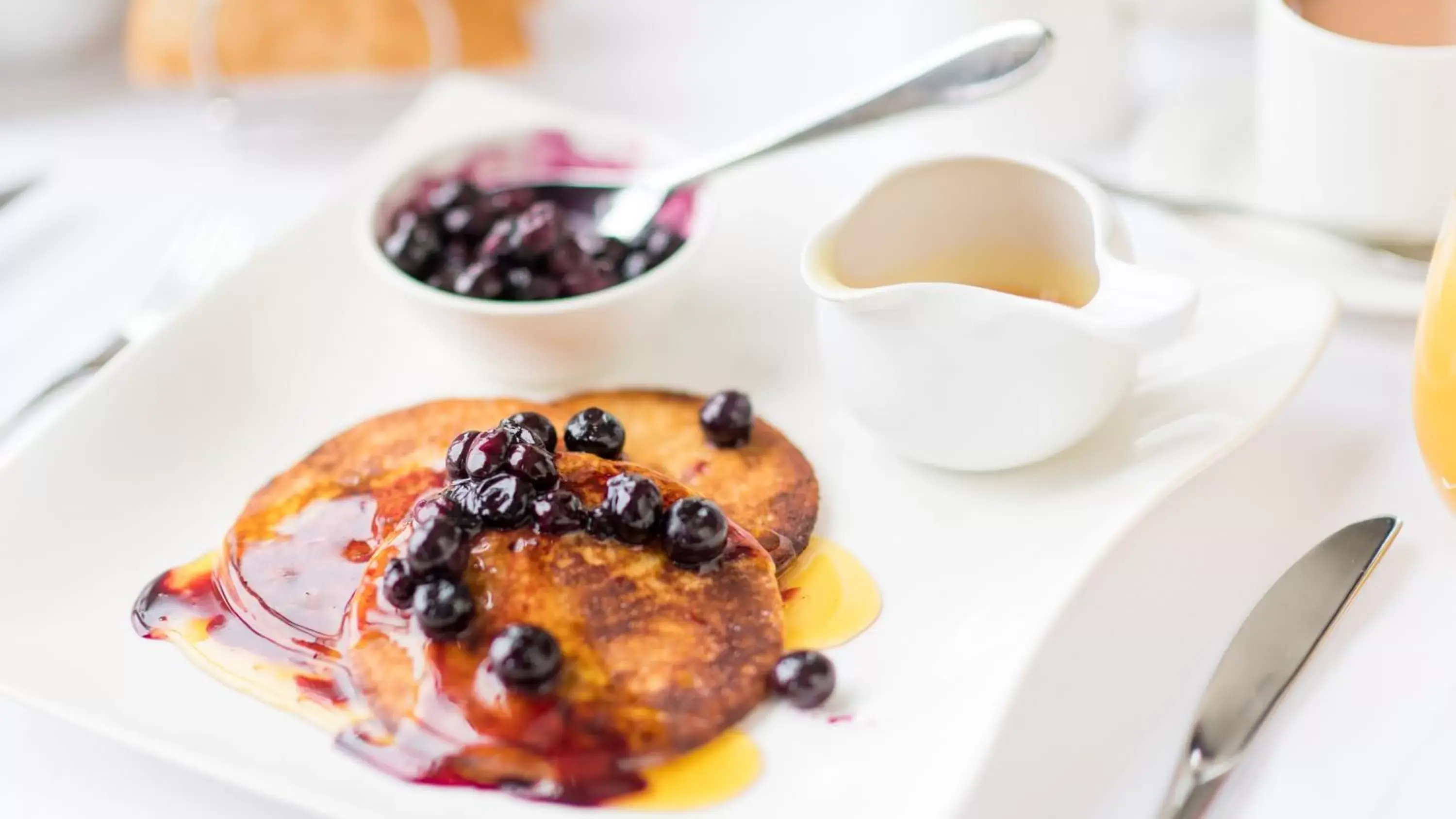 Continental breakfast in The Carlyon Bay Hotel and Spa