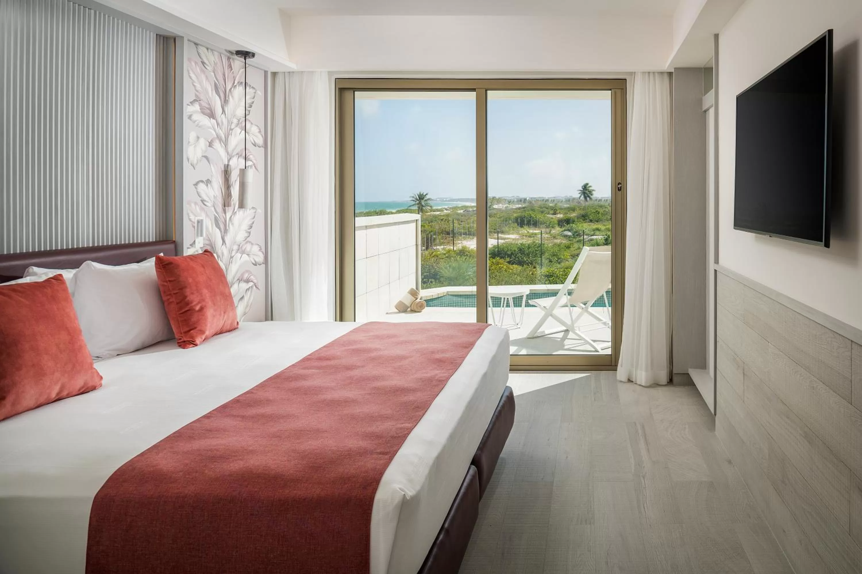 Bed in Catalonia Grand Costa Mujeres All Suites & Spa - All Inclusive