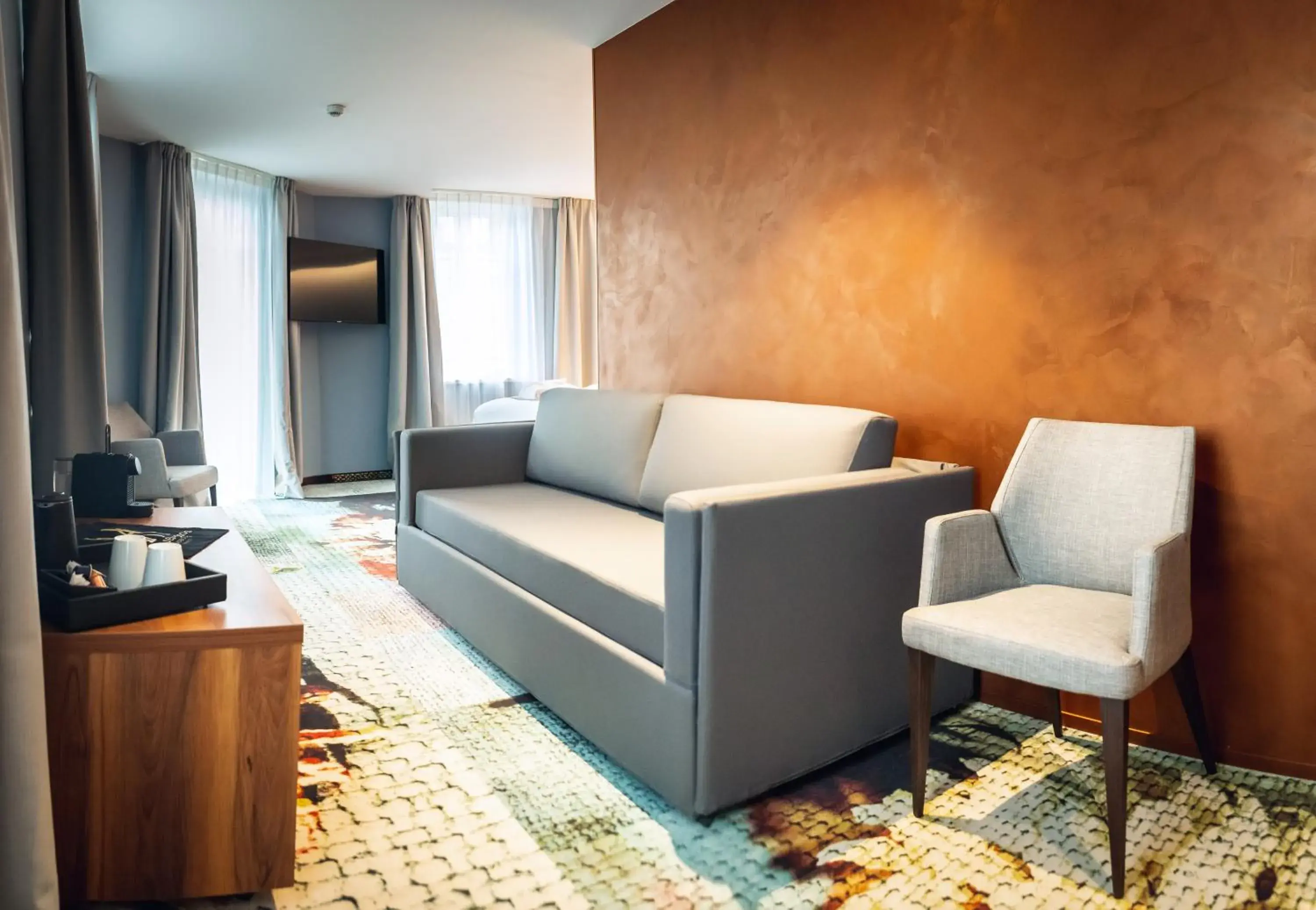 Living room, Seating Area in Hotel des Vosges BW Premier Collection