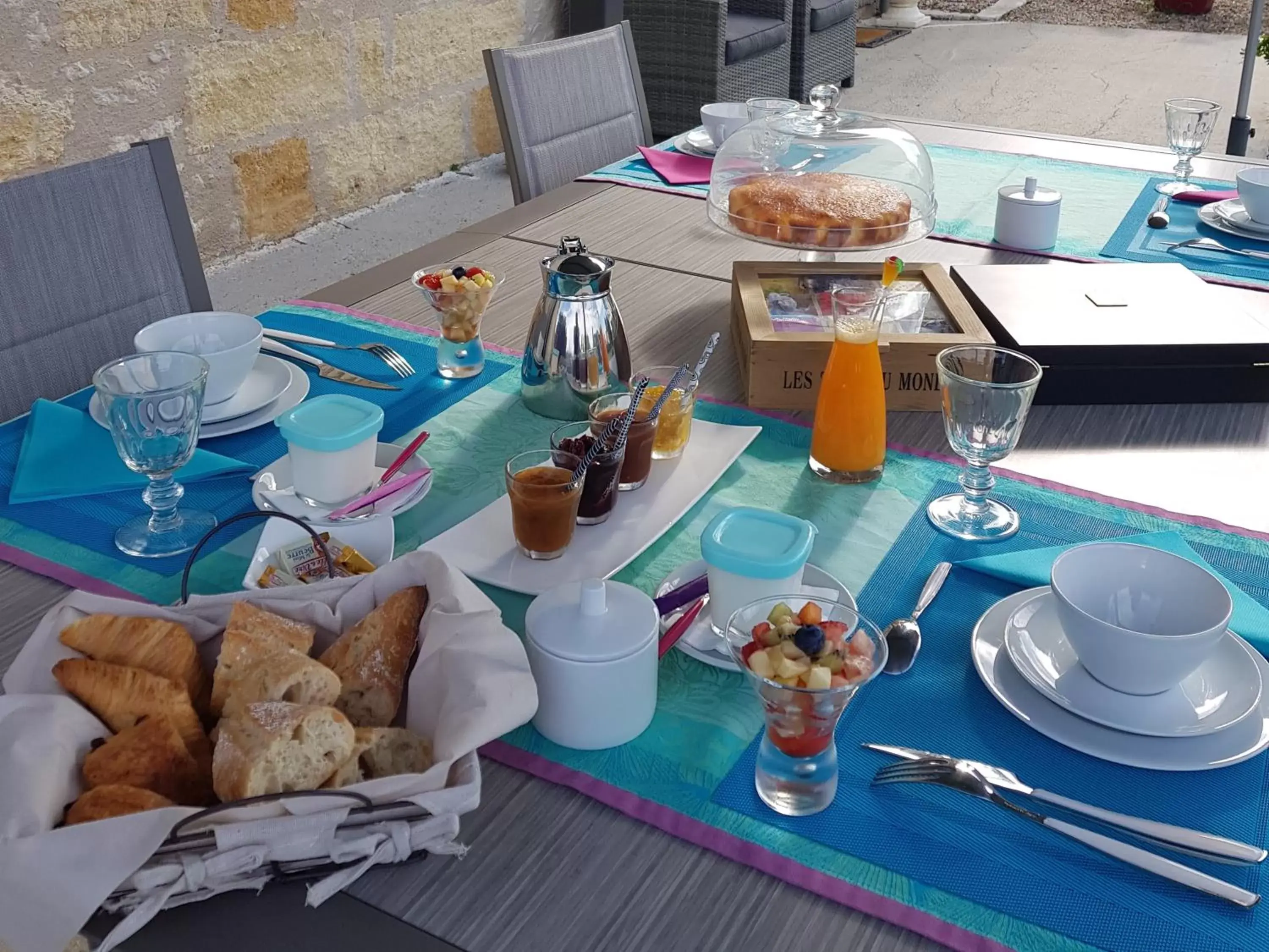 Breakfast in La Vigneraie de Laura