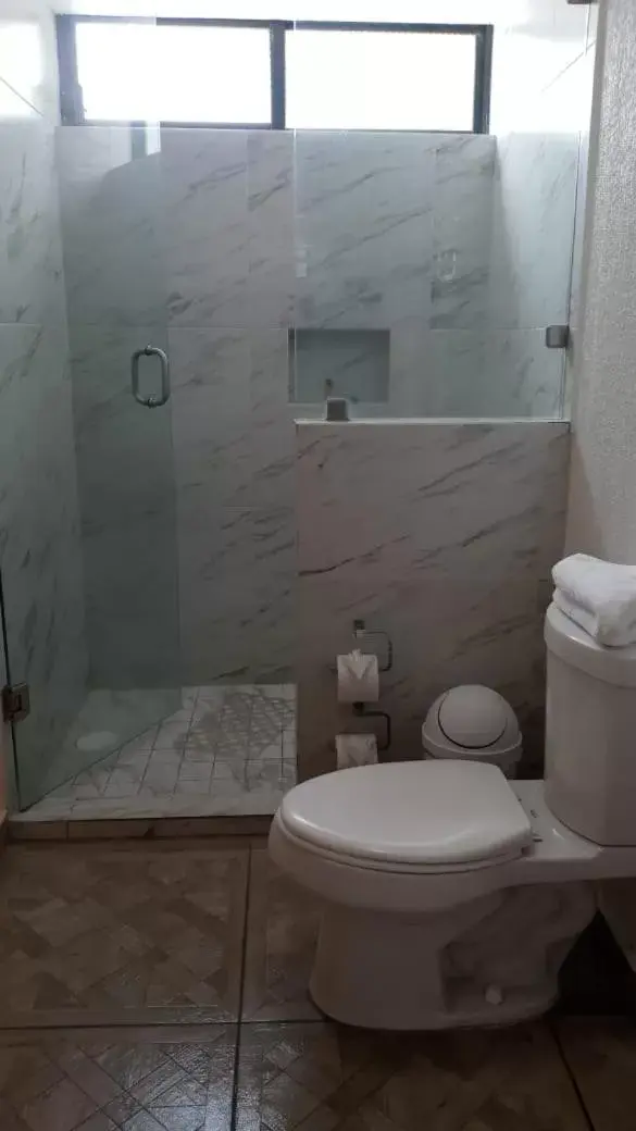Bathroom in Hotel Medrano Temáticas and Business Rooms Aguascalientes