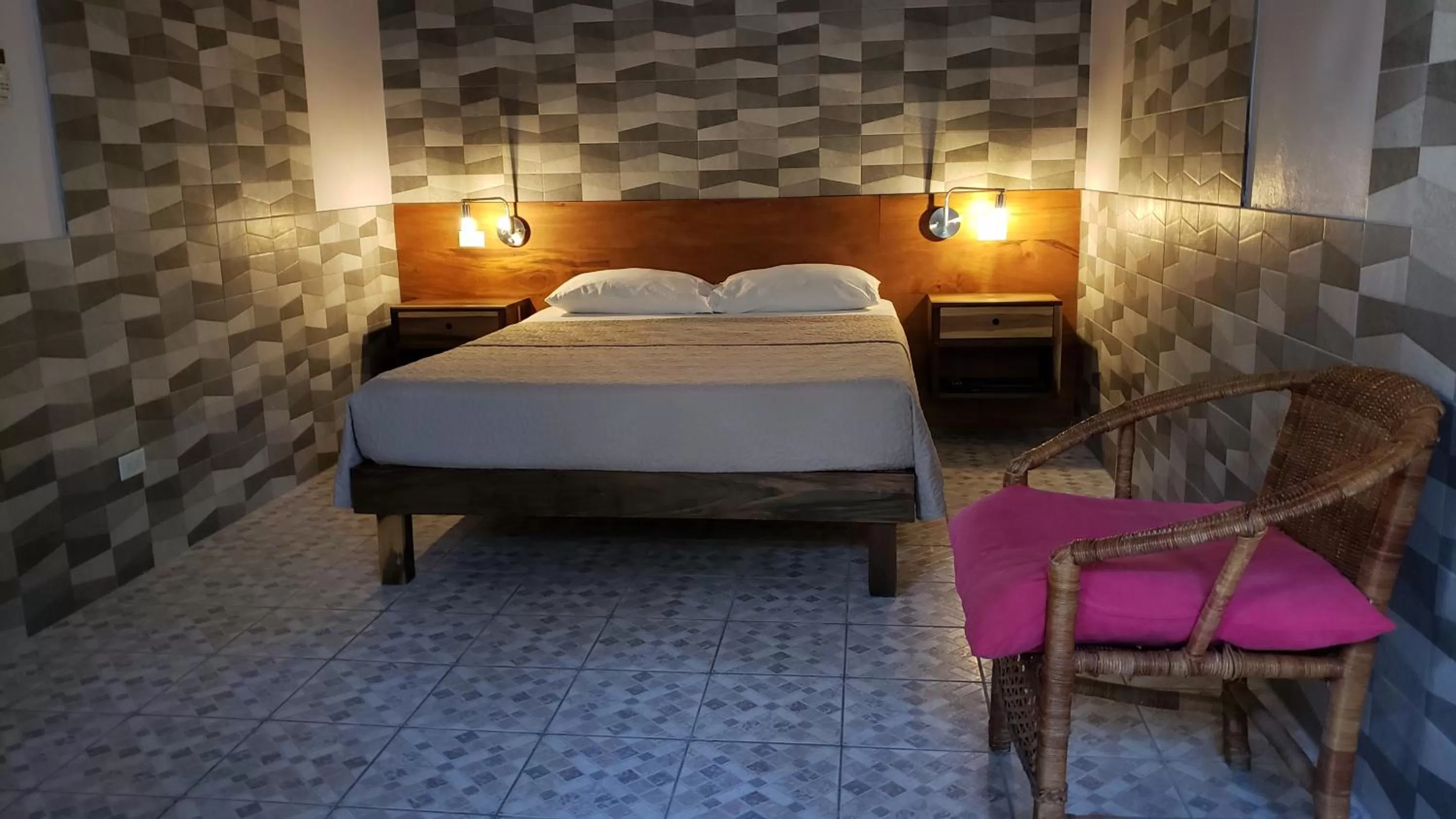 Bed in Sunrise Club Hotel