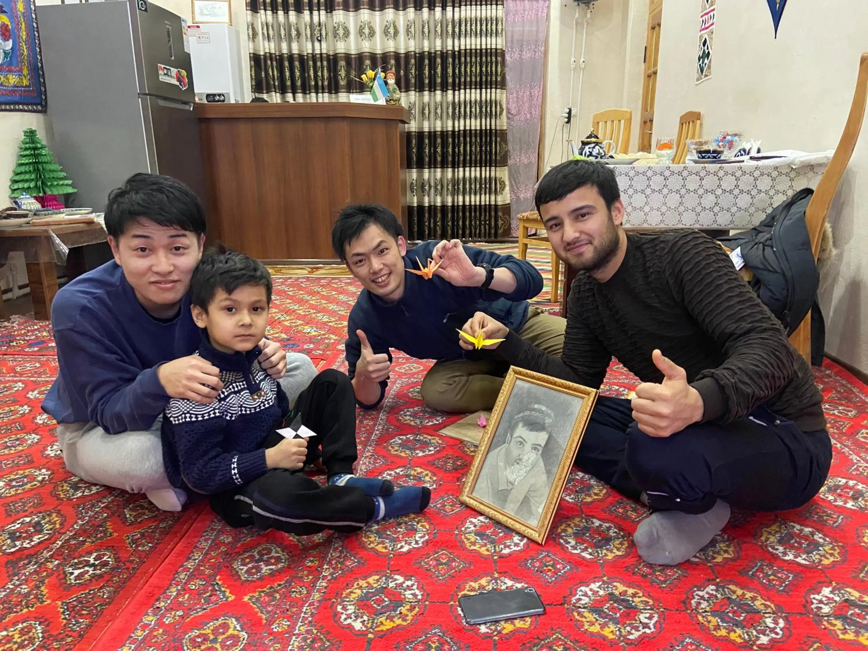 Guests in Art House Boutique Hotel