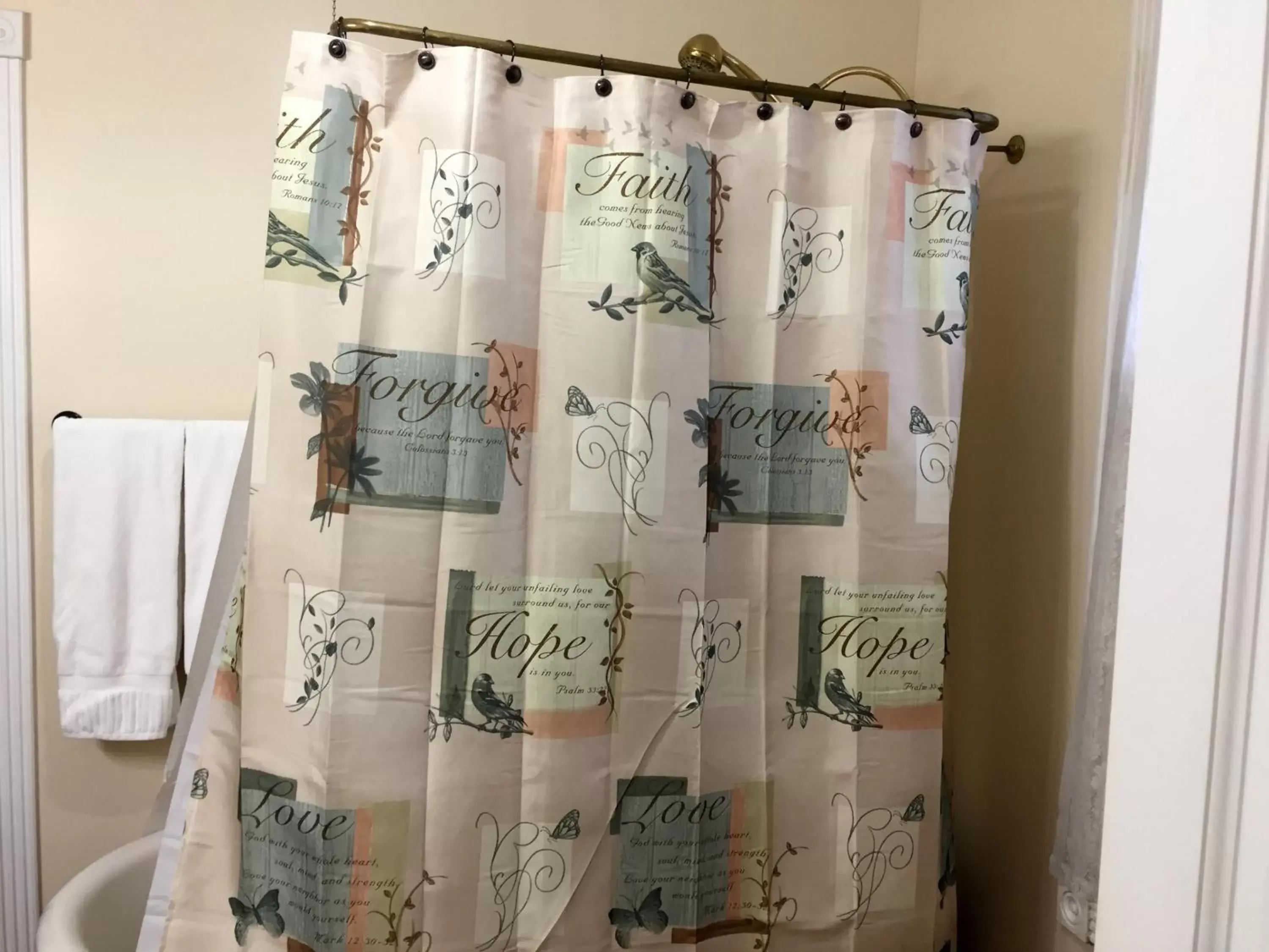 Bathroom in White Oak Manor Bed and Breakfast Bathroom in White Oak Manor Bed and Breakfast