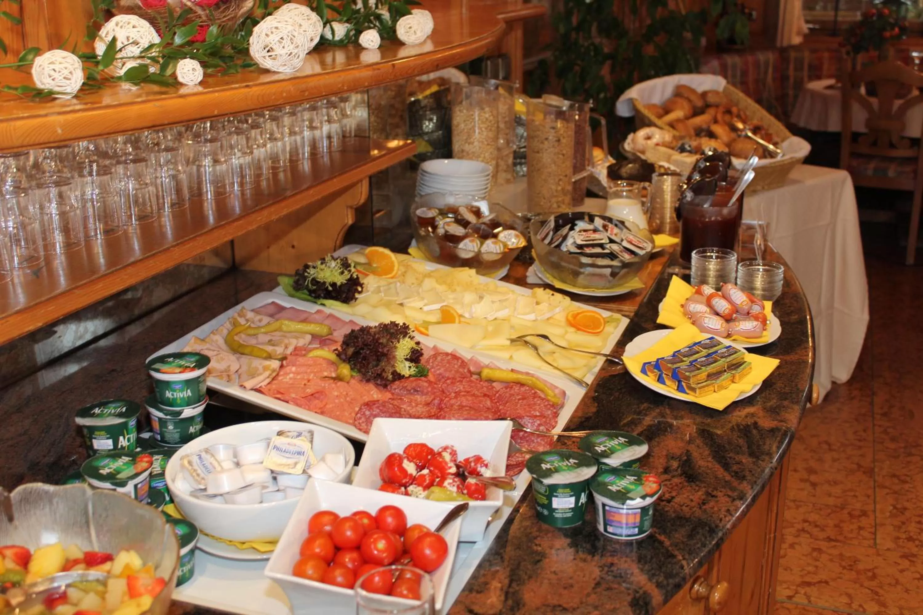 Buffet breakfast in Landgasthof Apfelbeck