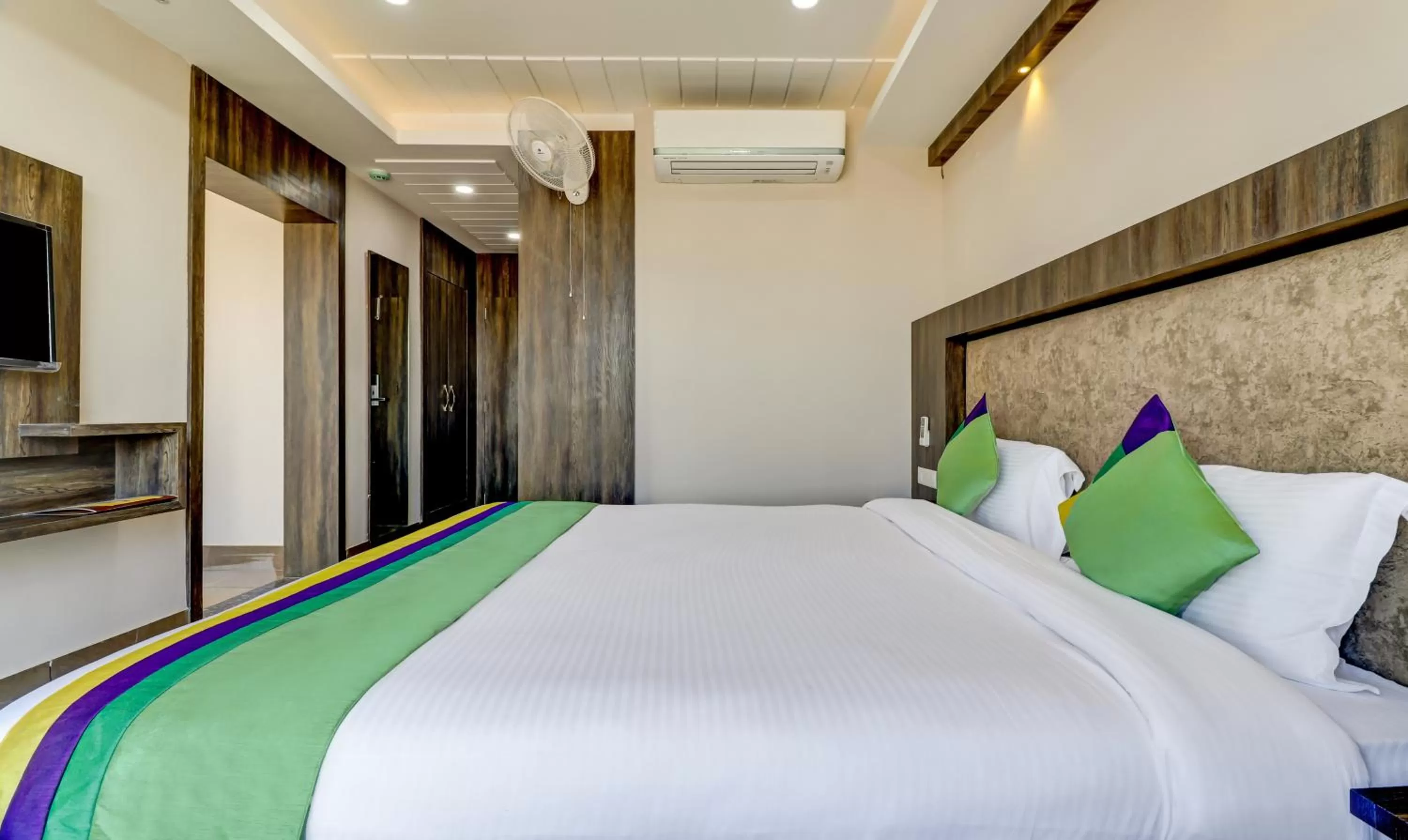 Bed in Hotel Bikalal, Bikaner