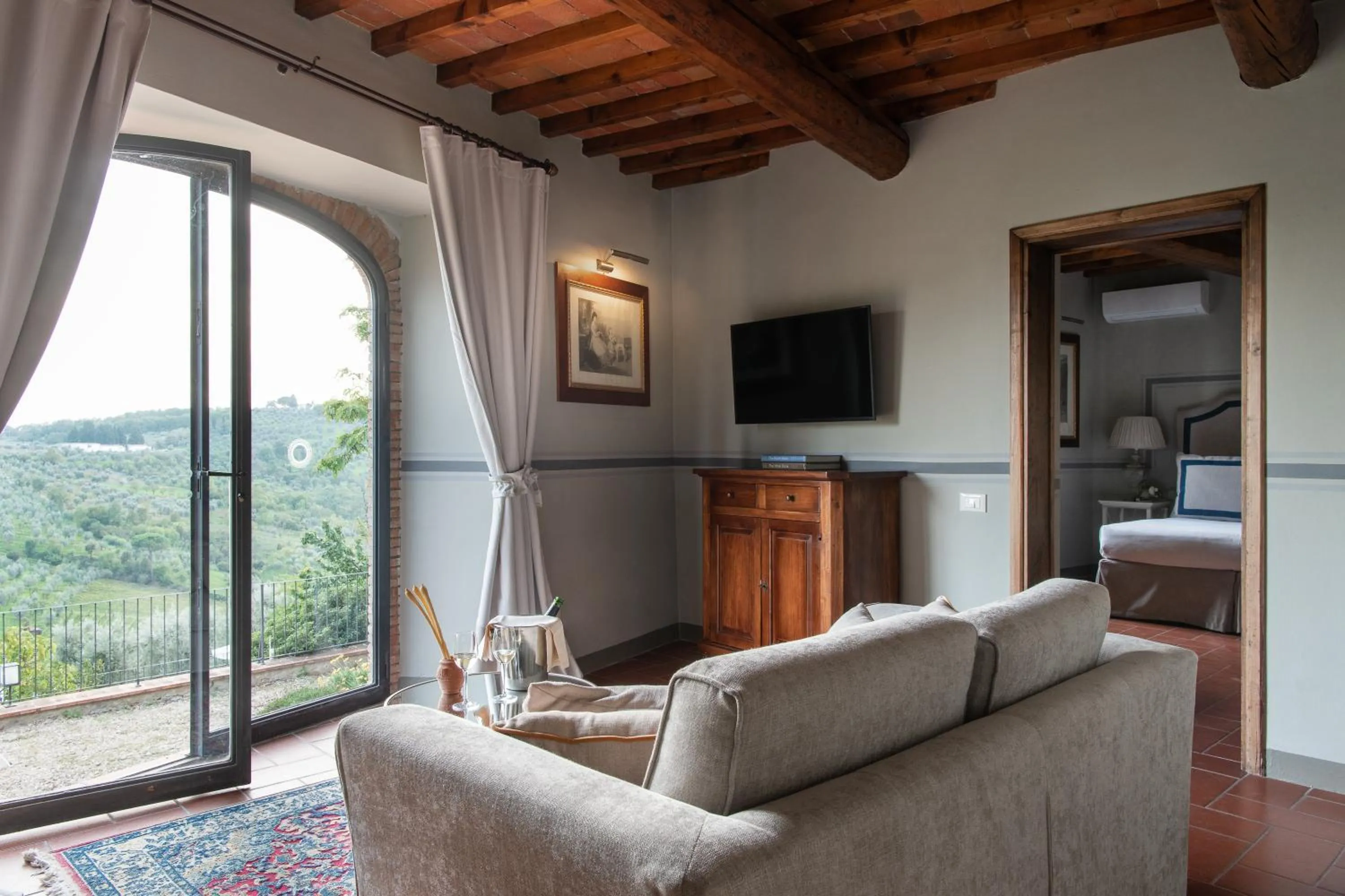 Living room in Relais Villa Olmo - Place of Charme