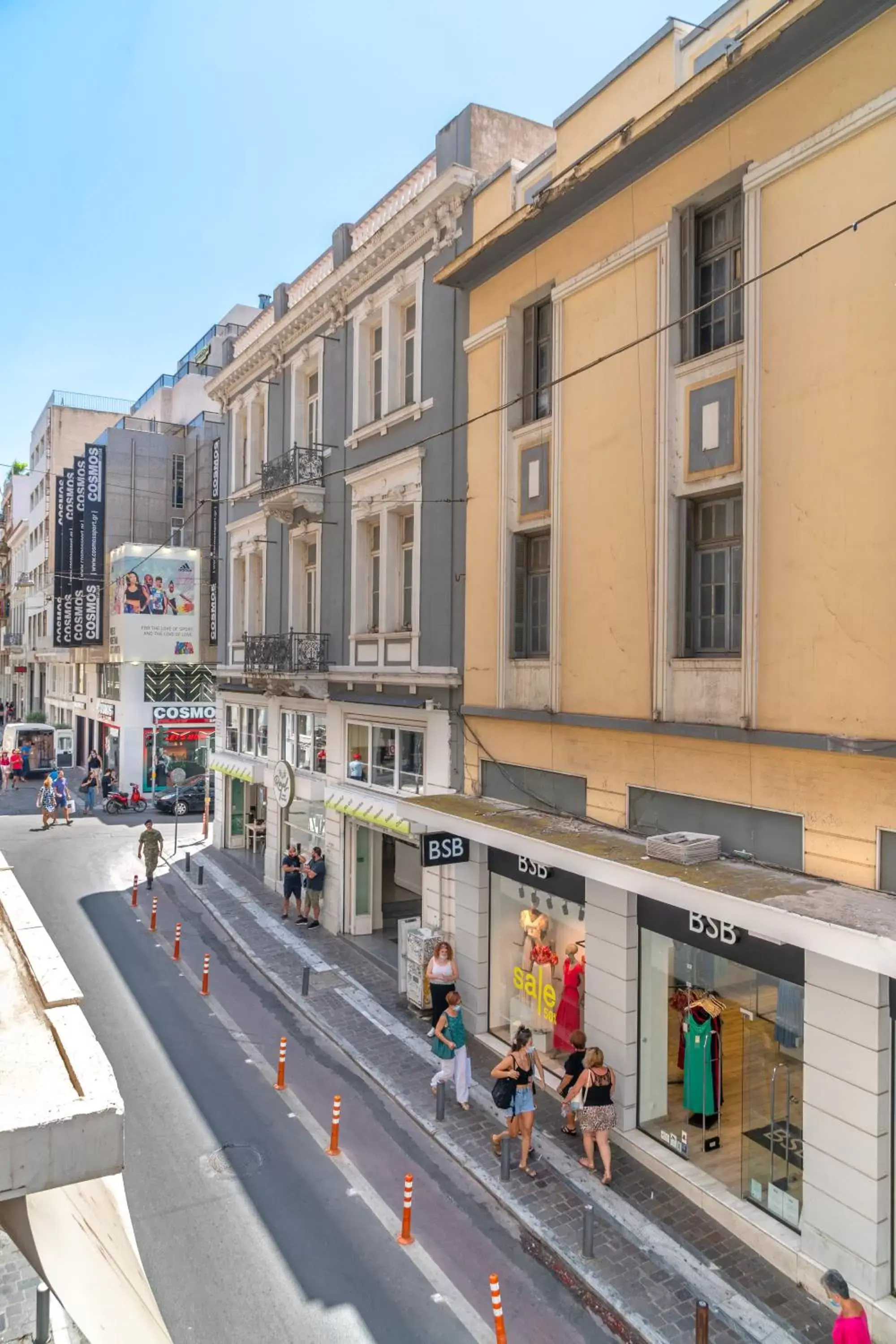 Street view in Hellenic Vibes Smart Hotel