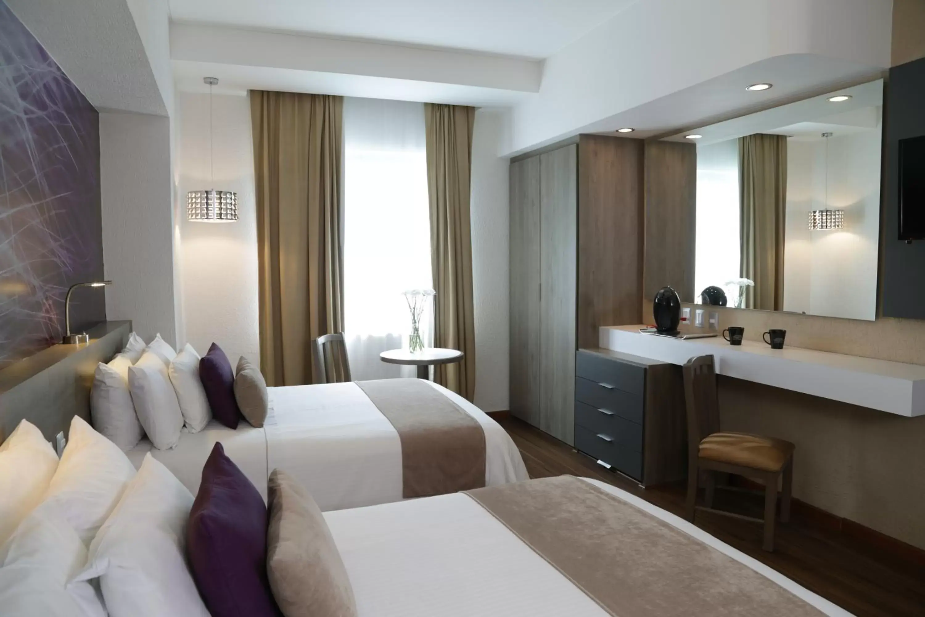 Bedroom, Bed in Mesón Ejecutivo Guadalajara Minerva - Av México Bedroom, Bed in Mesón Ejecutivo Guadalajara Minerva - Av México