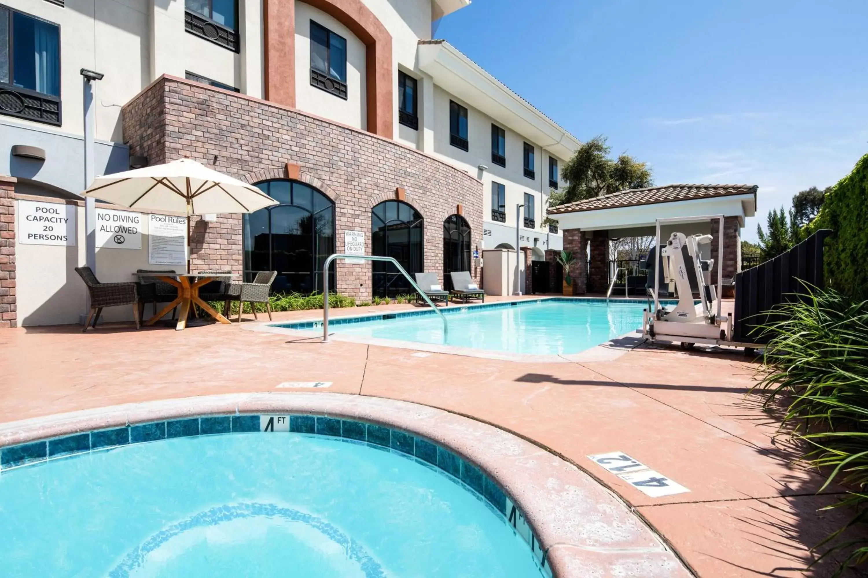 Swimming Pool in Holiday Inn Express Hotel & Suites Atascadero, an IHG Hotel
