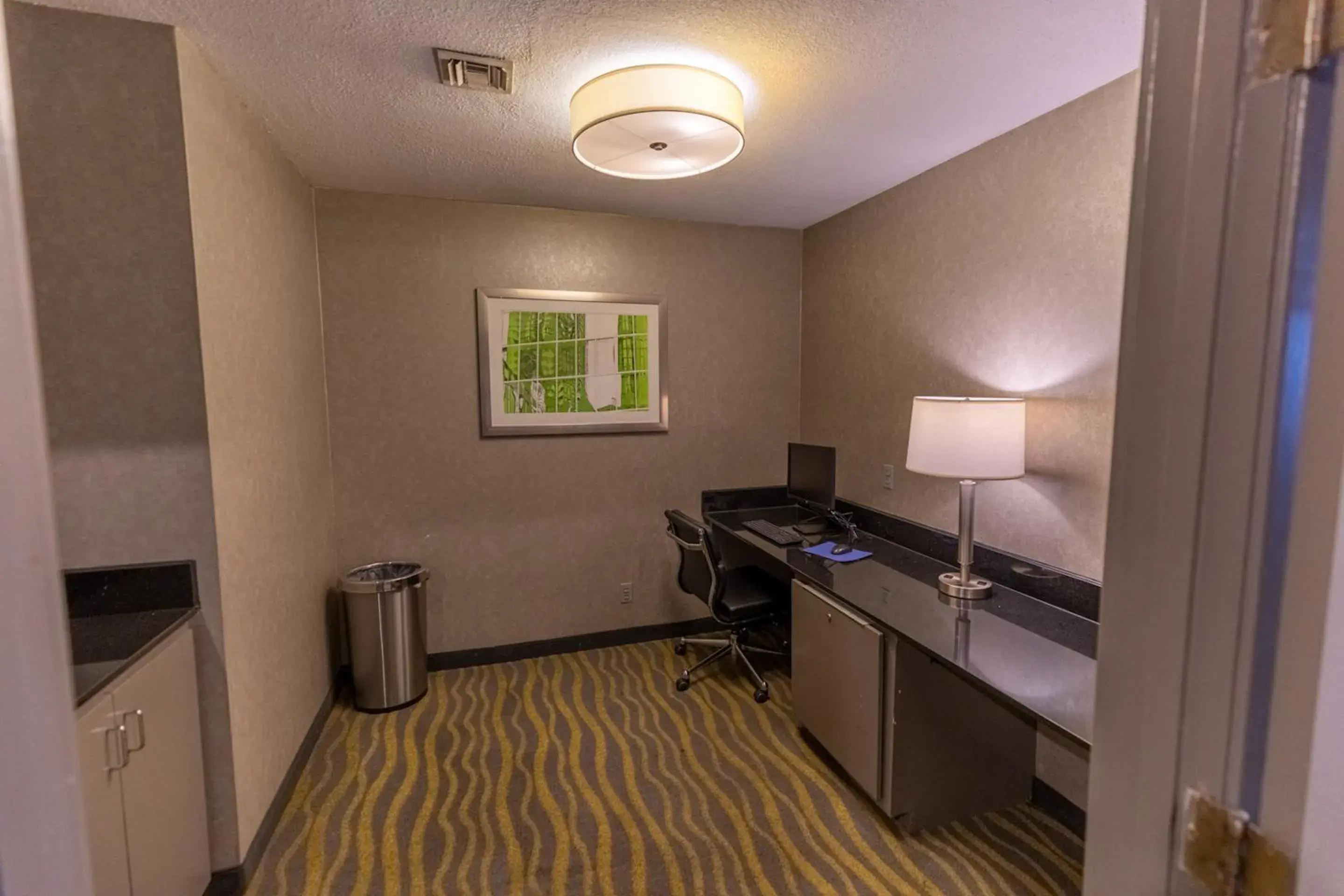 Business facilities, TV/Entertainment Center in Red Roof Inn & Suites Irving - DFW Airport South