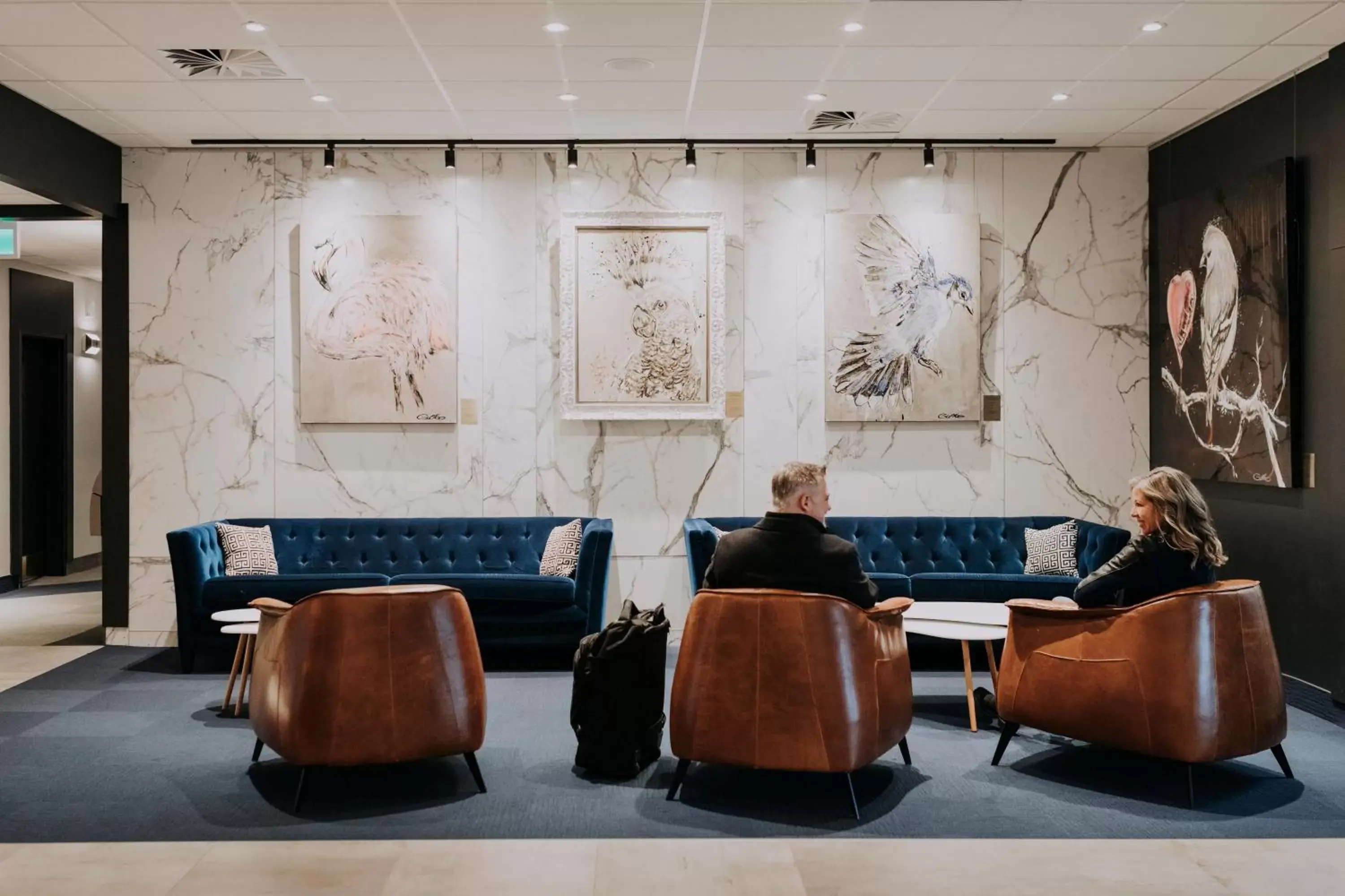 Lobby or reception in Hôtel Château Joliette