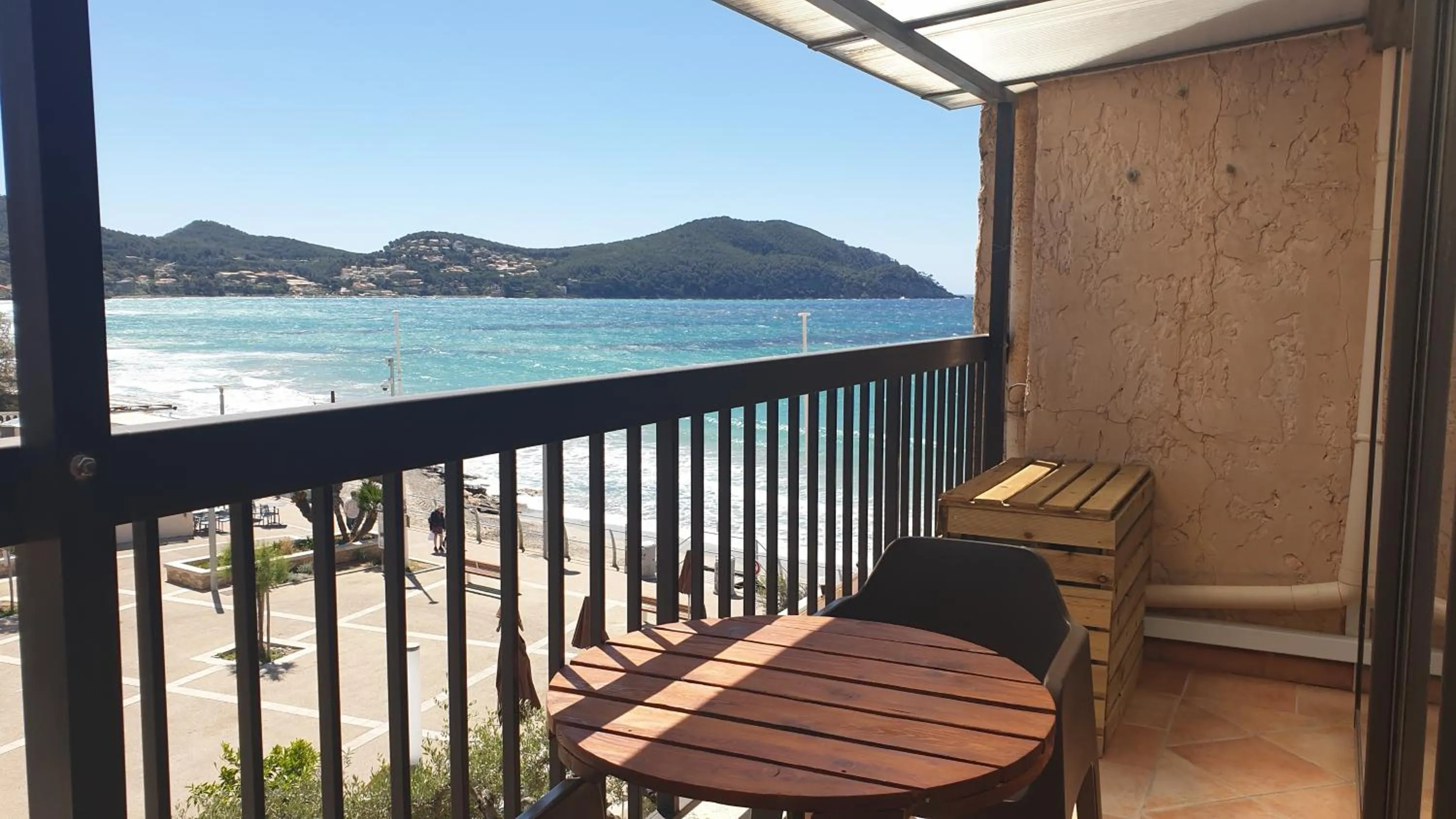 Balcony/Terrace in Hotel Chanteplage
