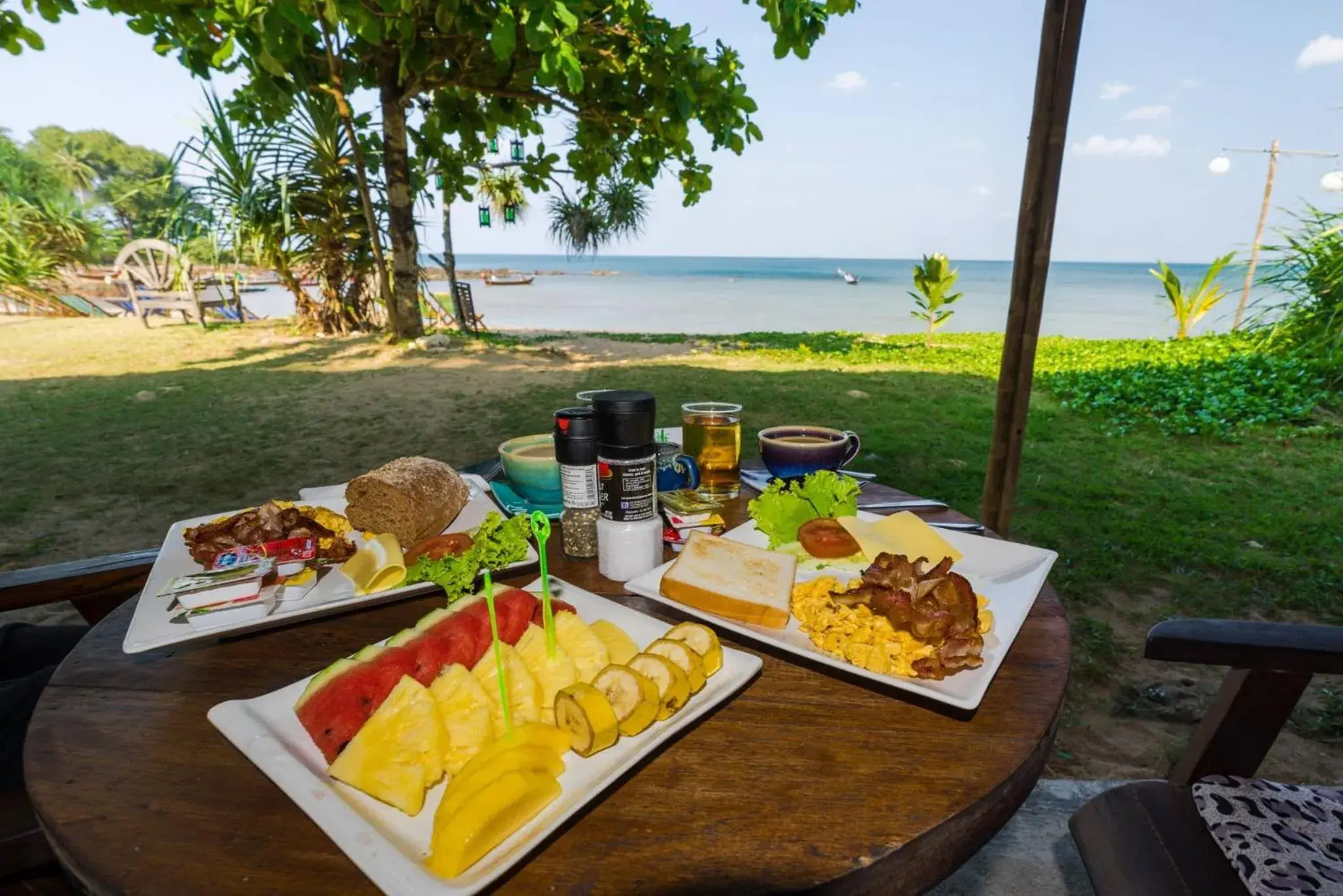 Breakfast in Lazy Days Bungalows