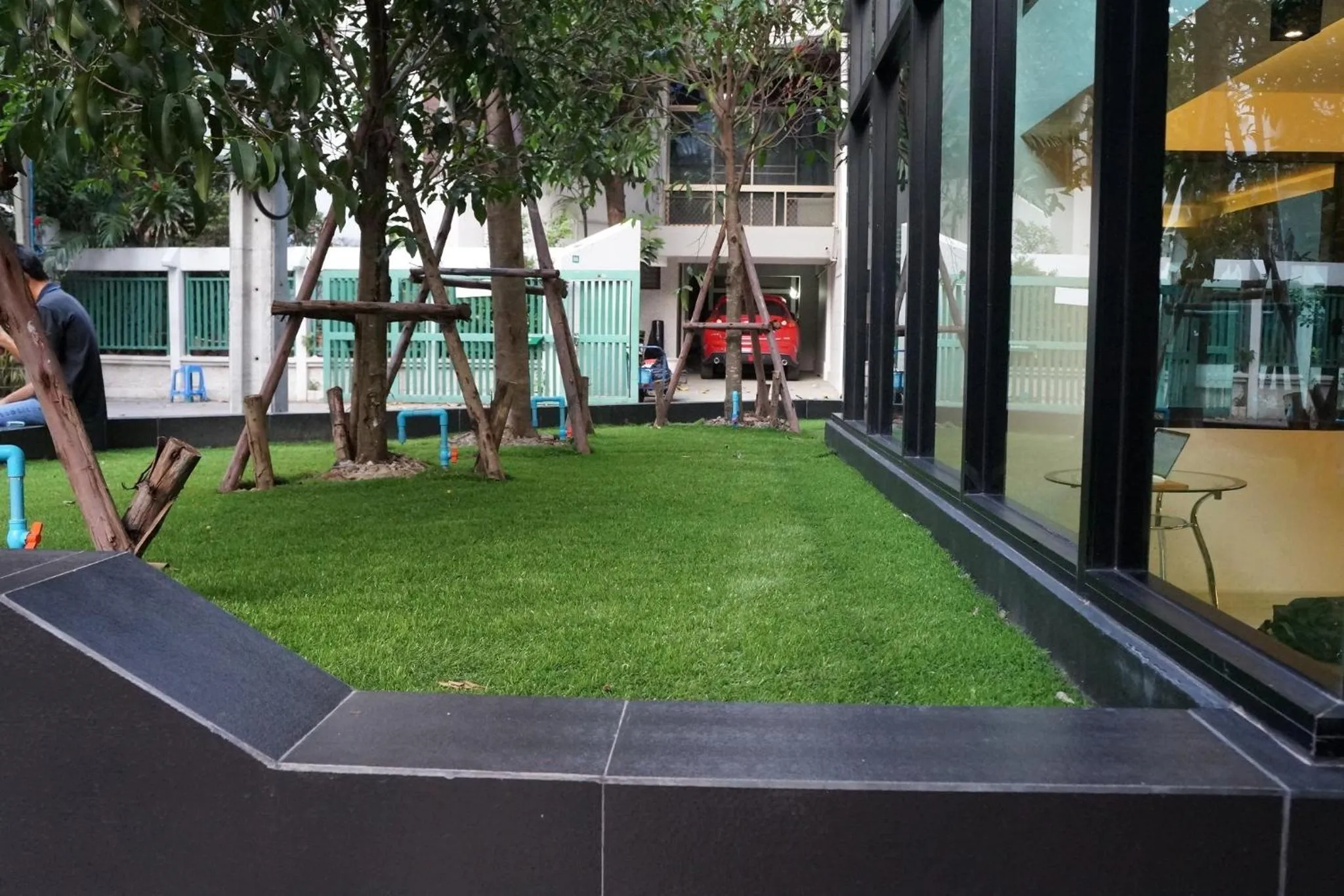 Patio in Avatar Suites Hotel - SHA Extra Plus