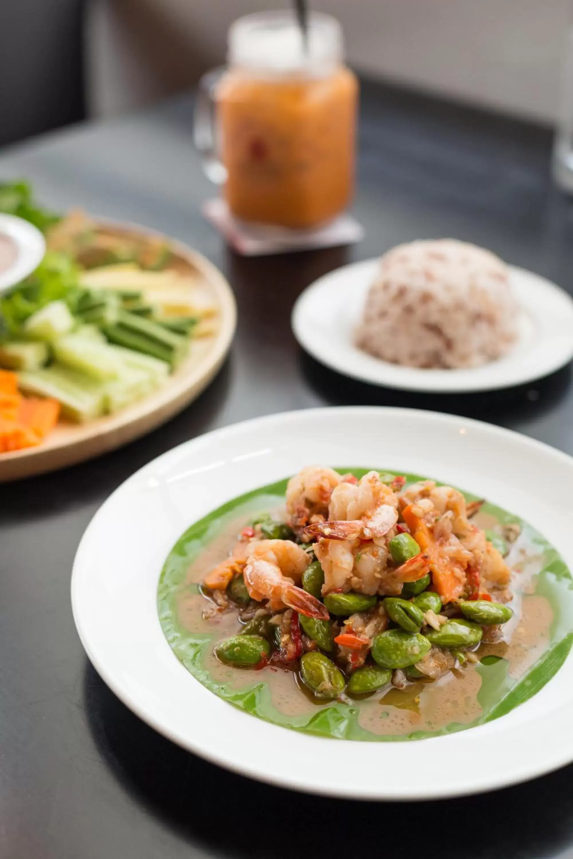 Food close-up in The Farm House Hotel Ranong