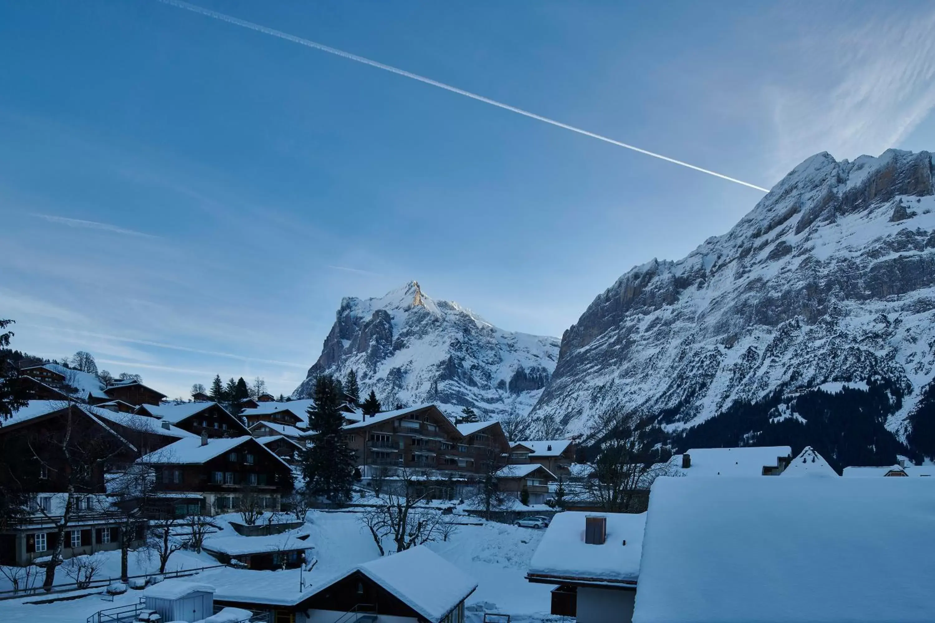 Natural landscape, Winter in Hotel Central Wolter - Grindelwald