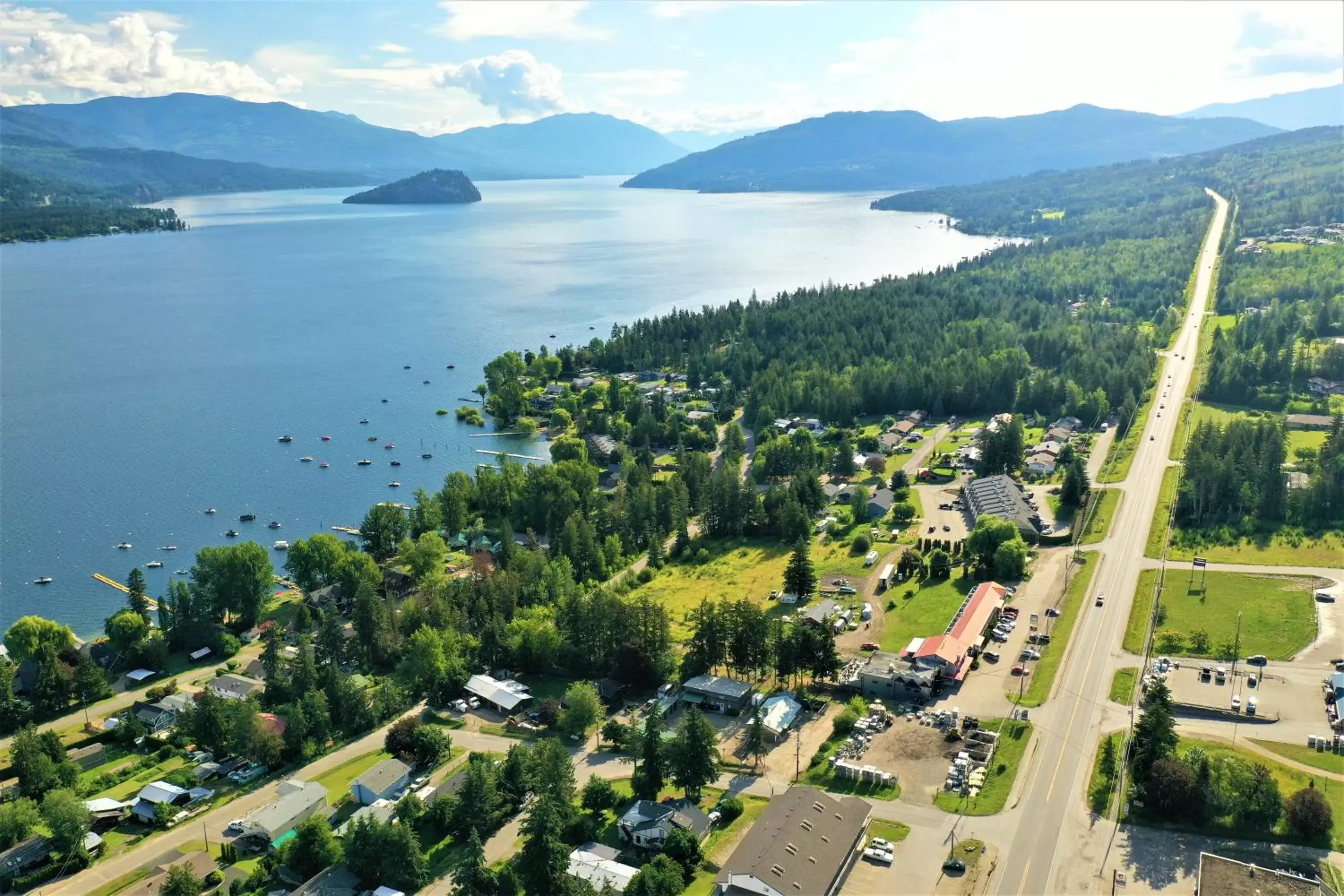 Bird's-eye View in Sorrento Inn Motel