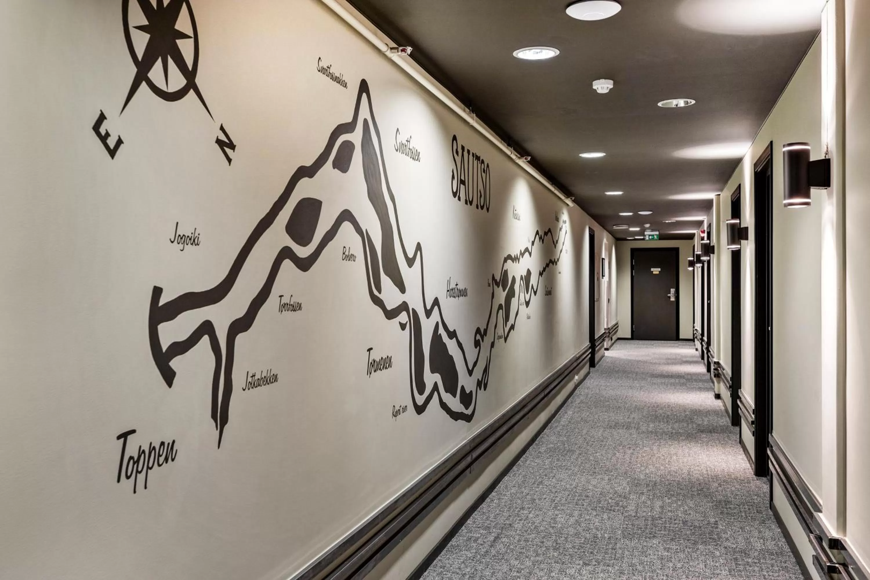 Decorative detail in Canyon Hotell