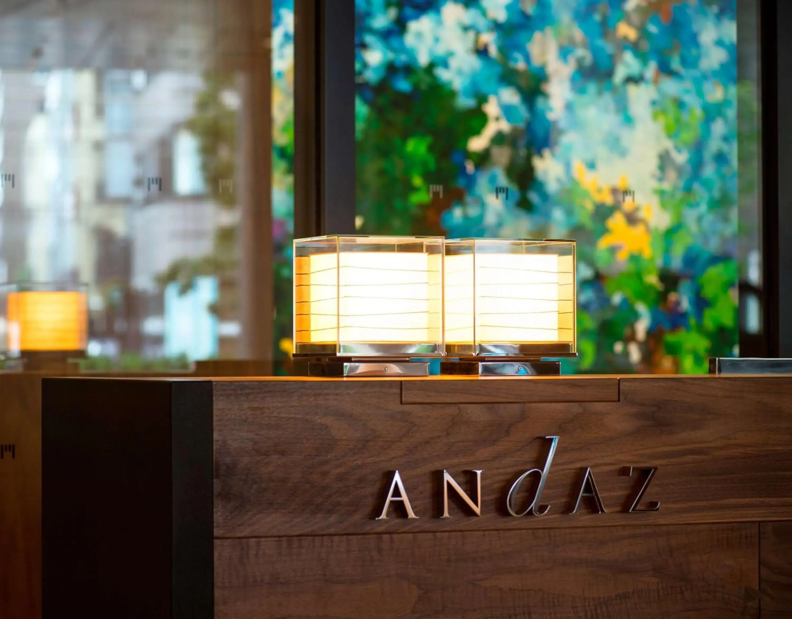 Lobby or reception in Andaz Tokyo - A Concept by Hyatt Lobby or reception in Andaz Tokyo - A Concept by Hyatt