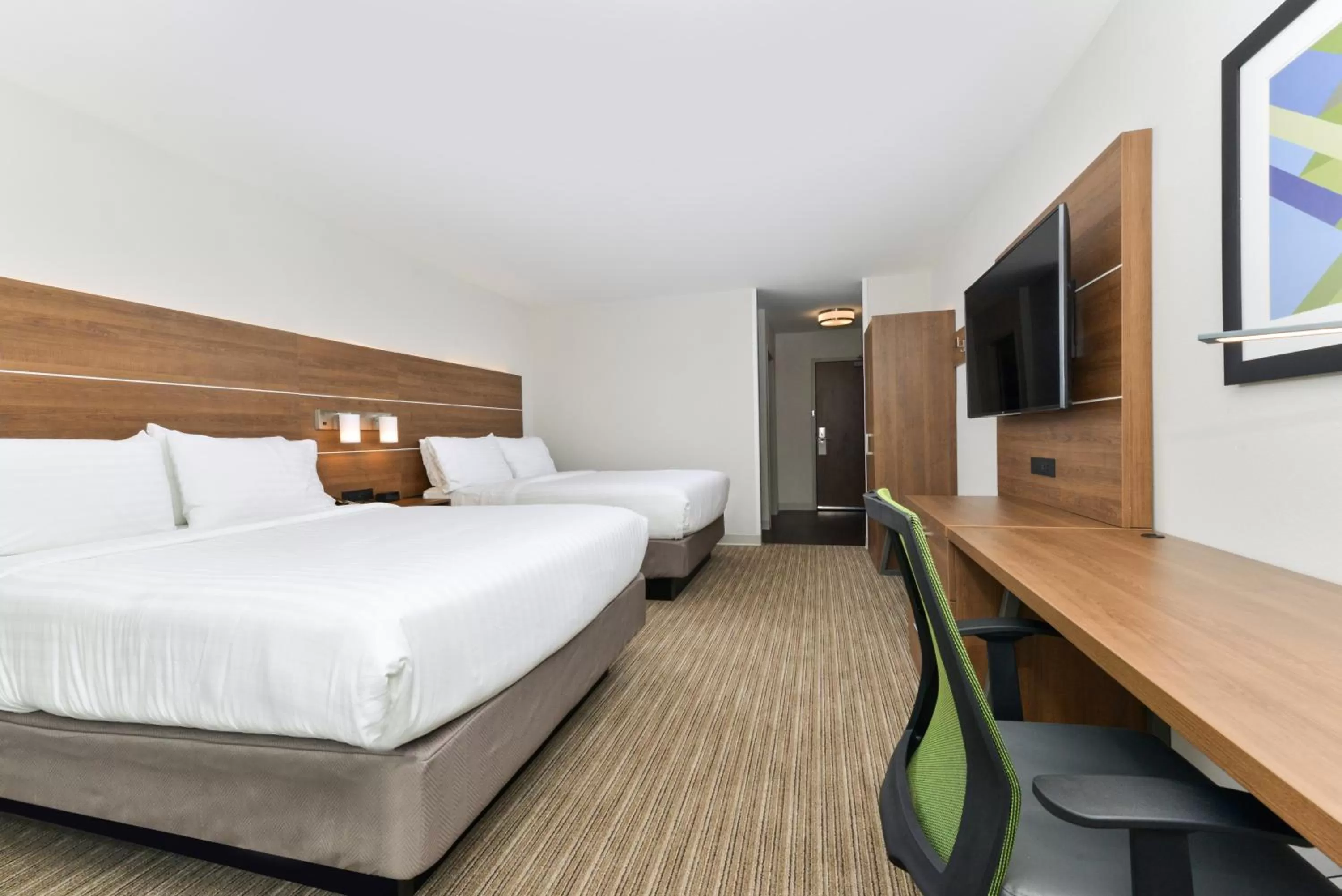 Queen Room with Two Queen Beds - Hearing Accessible - Non-Smoking in Holiday Inn Express & Suites - Ogallala, an IHG Hotel