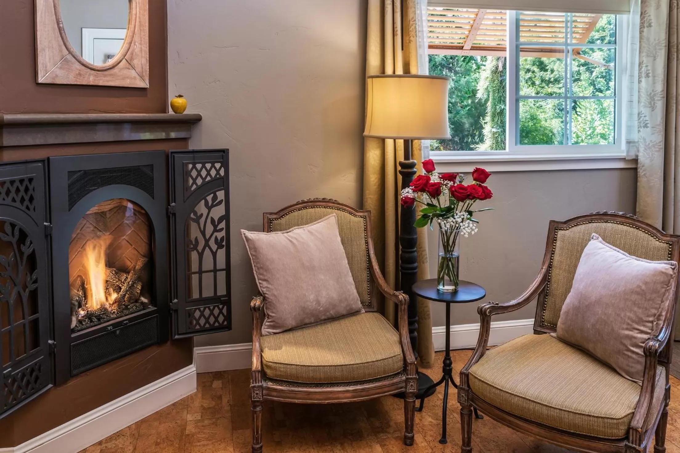 Seating area in Eden Vale Inn