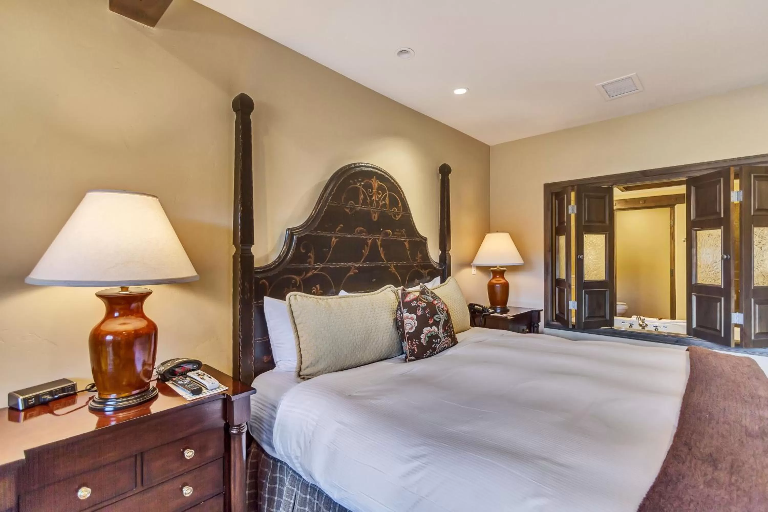 Bed in The Chateaux Deer Valley